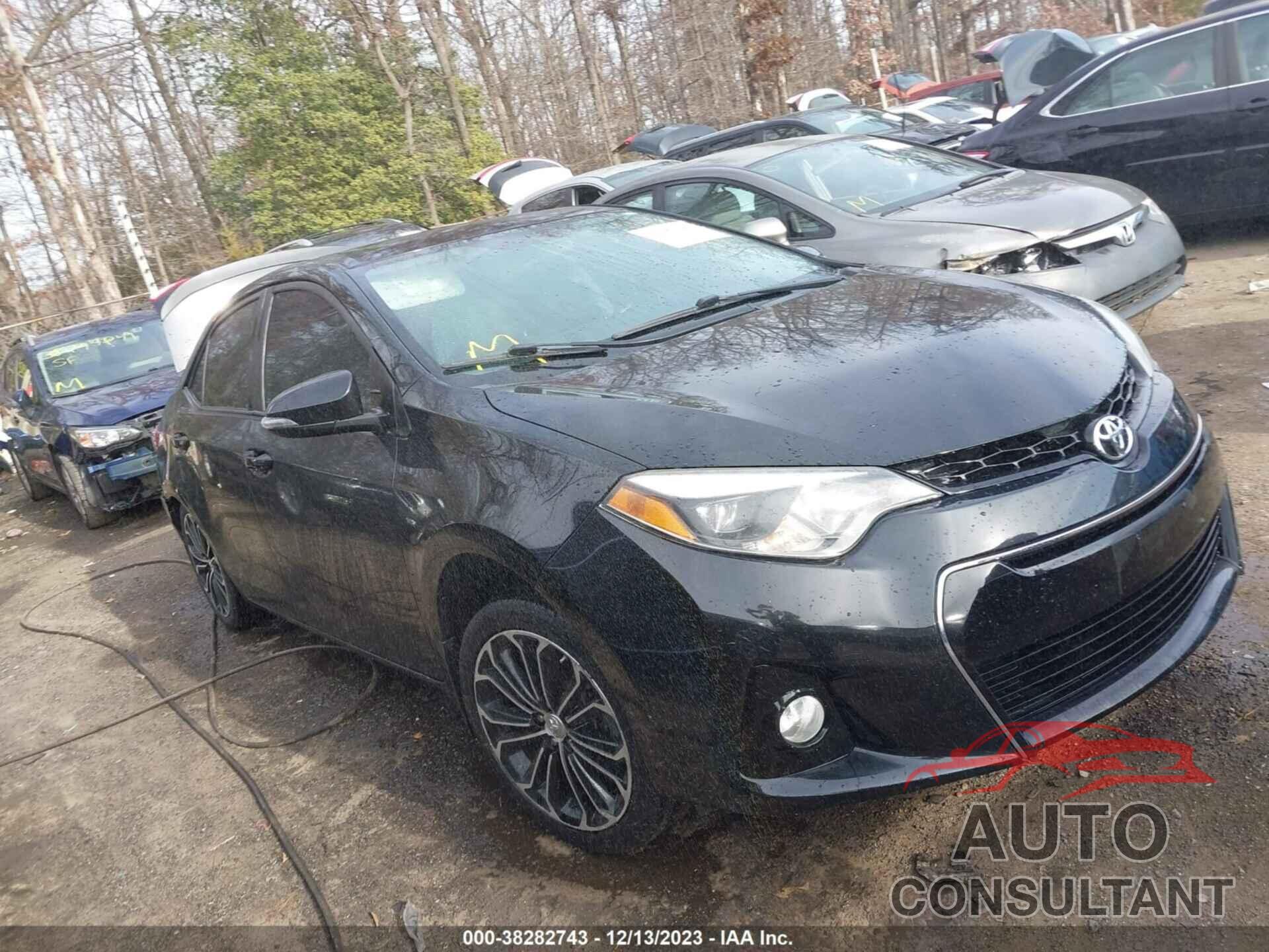 TOYOTA COROLLA 2016 - 2T1BURHE3GC697584