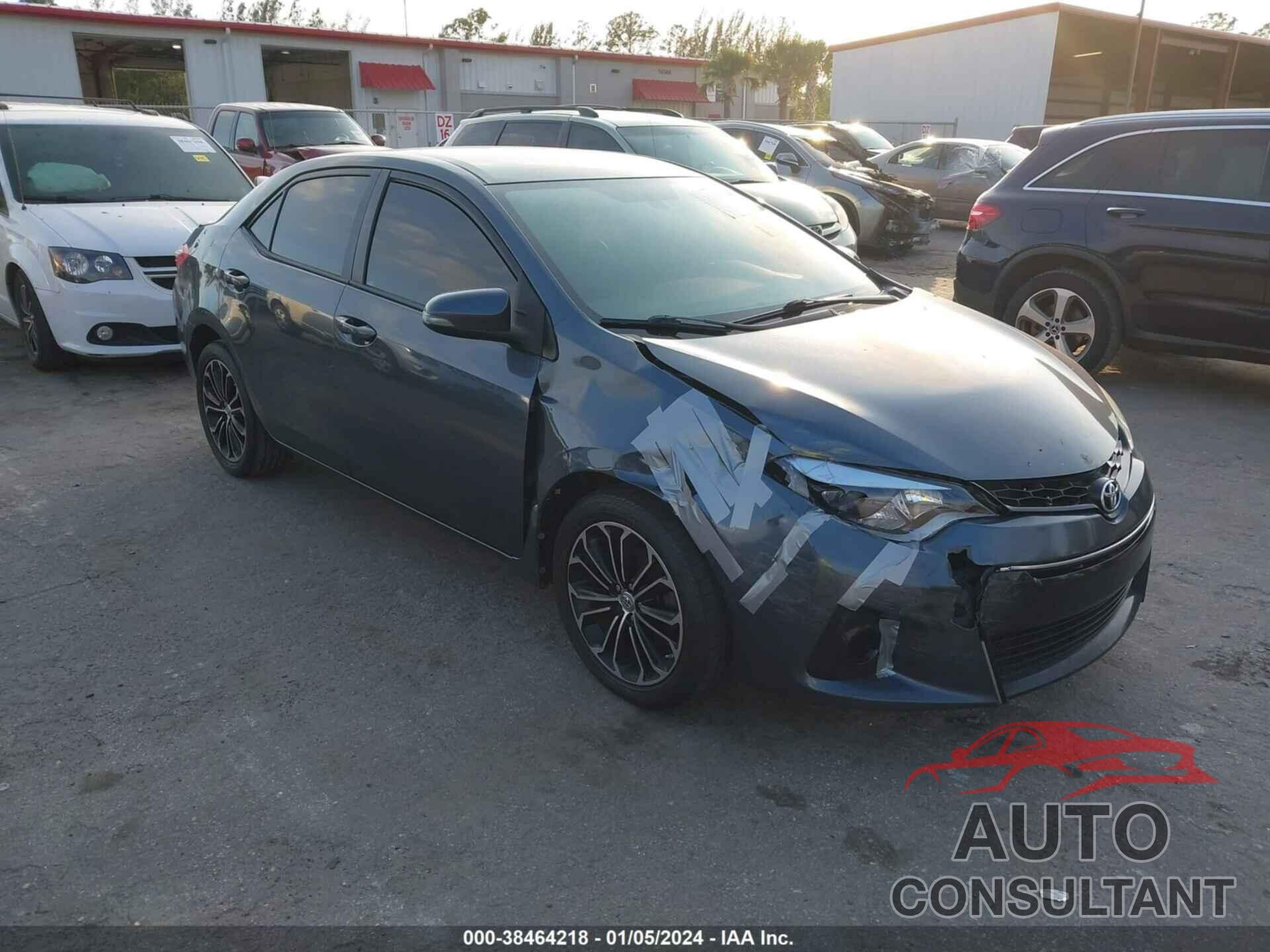 TOYOTA COROLLA 2016 - 2T1BURHE5GC531339