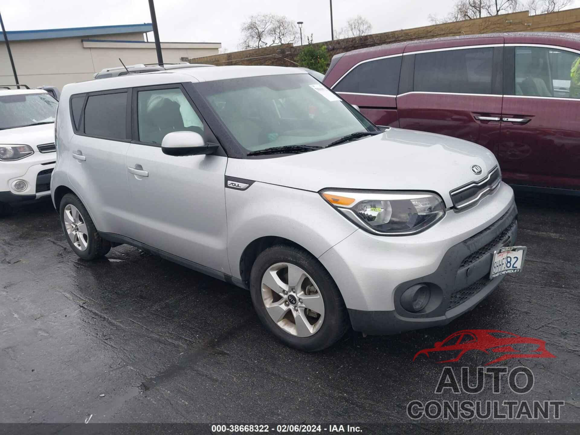 KIA SOUL 2019 - KNDJN2A23K7016379