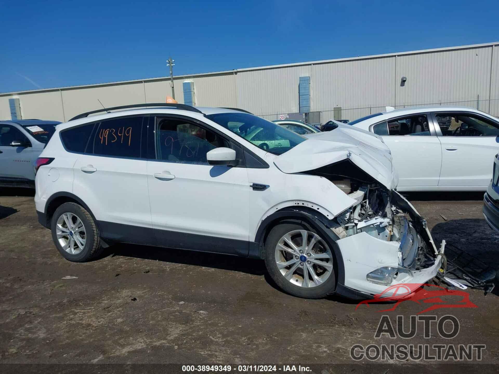 FORD ESCAPE 2018 - 1FMCU9GD4JUD49781