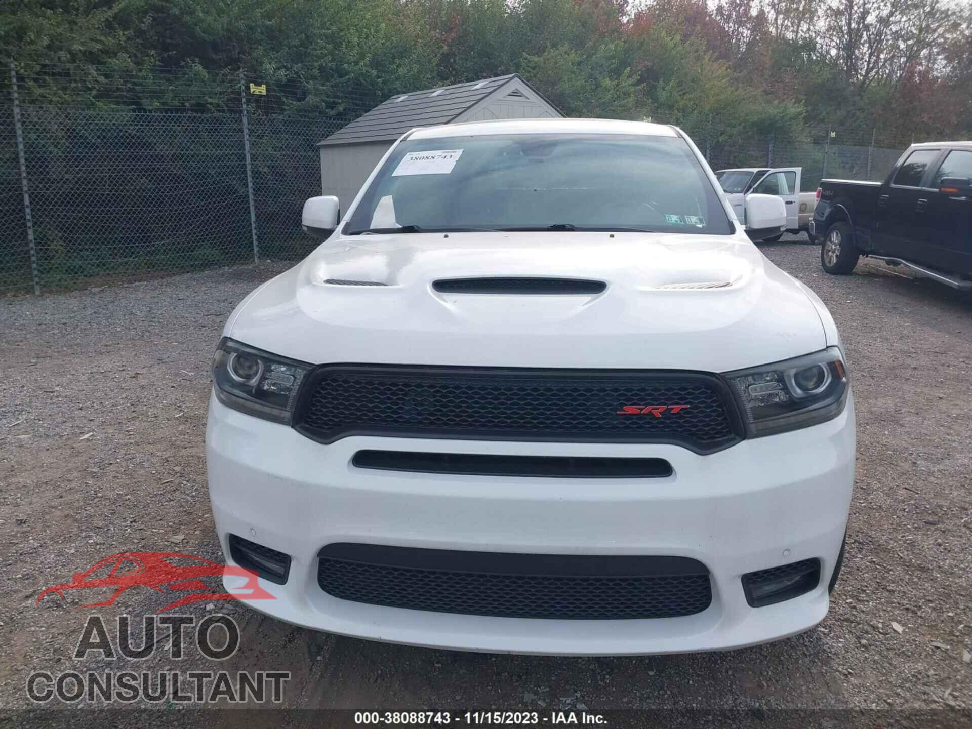 DODGE DURANGO 2019 - 1C4SDJGJ5KC723135