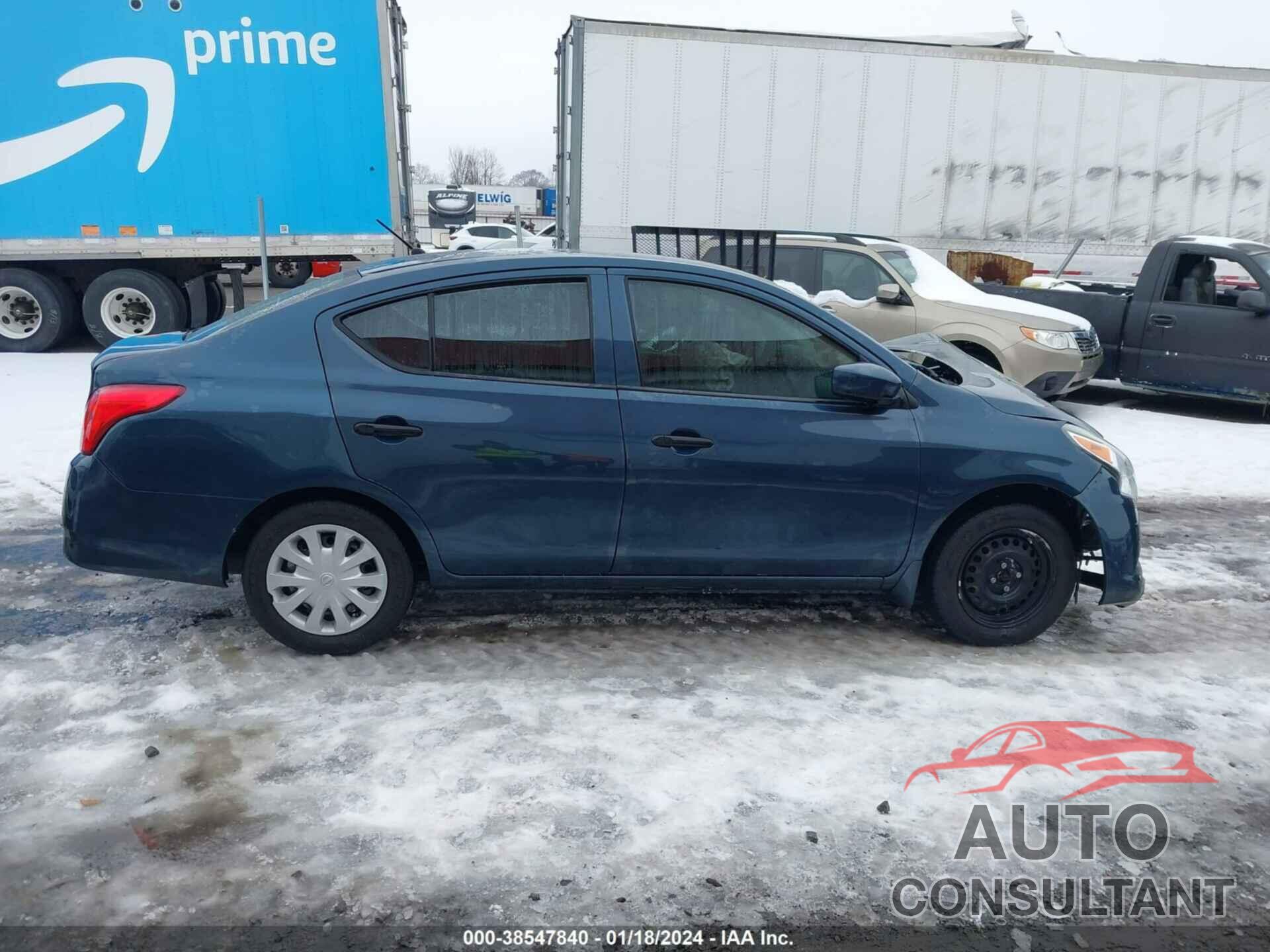 NISSAN VERSA 2016 - 3N1CN7AP5GL915316