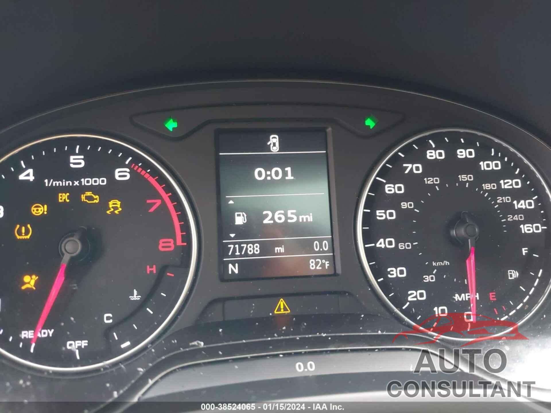 AUDI A3 2016 - WAUA7GFF2G1100056