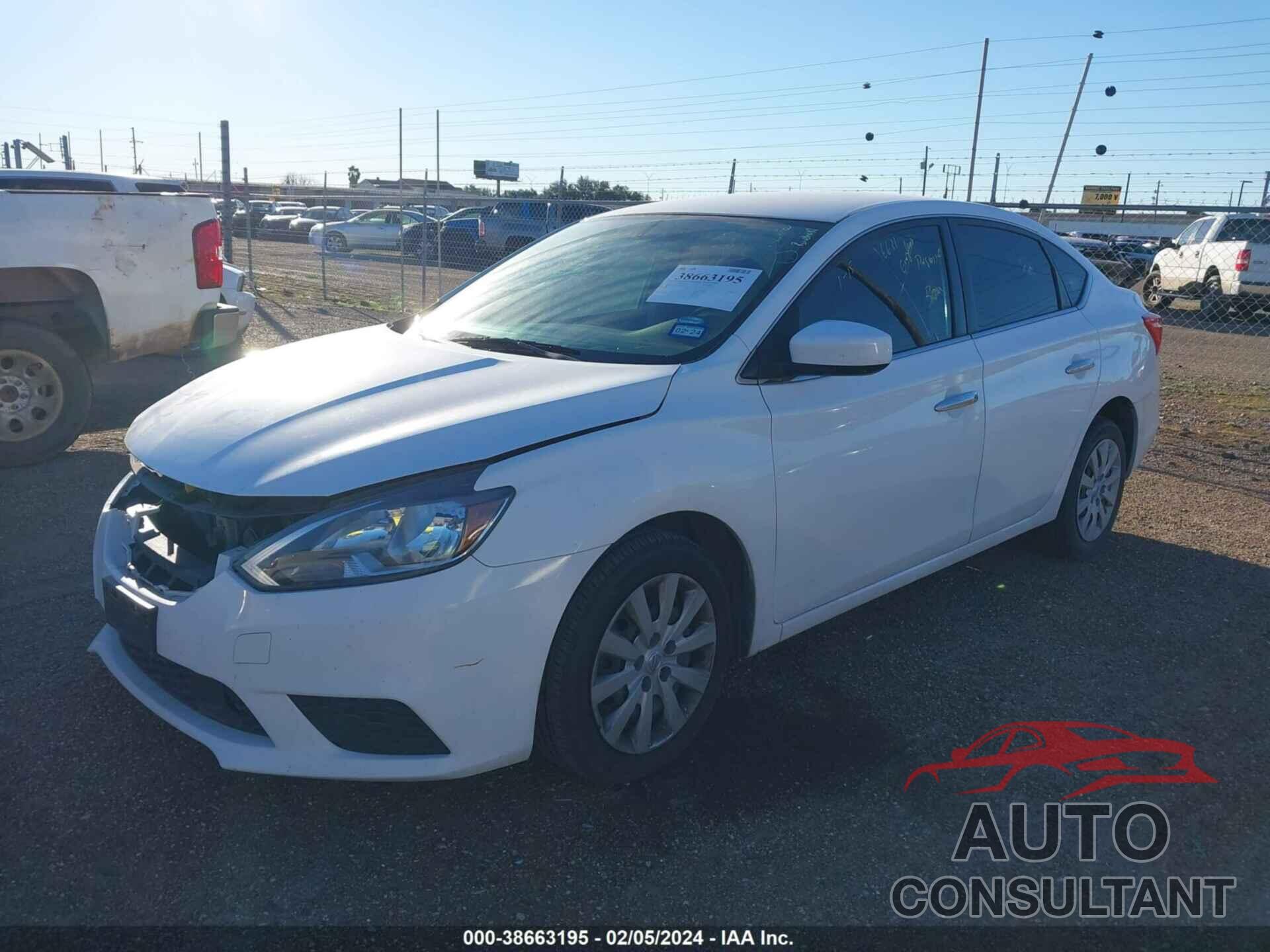 NISSAN SENTRA 2018 - 3N1AB7AP7JY336130