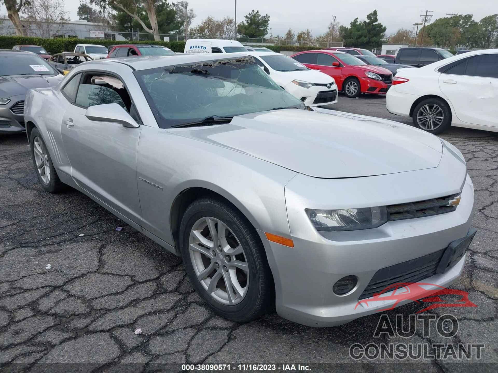 CHEVROLET CAMARO 2015 - 2G1FB1E3XF9153666