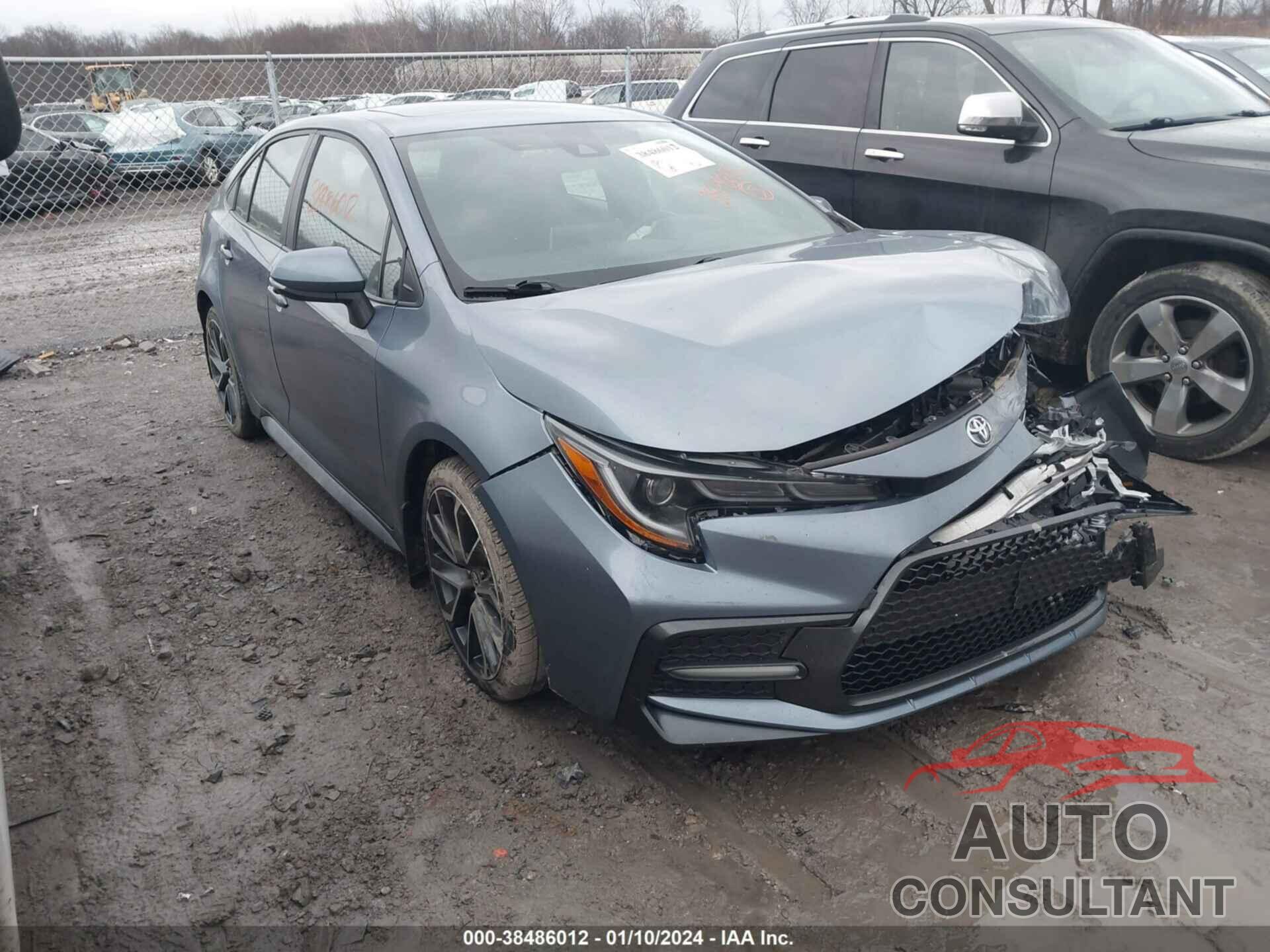 TOYOTA COROLLA 2020 - 5YFP4RCE7LP023140