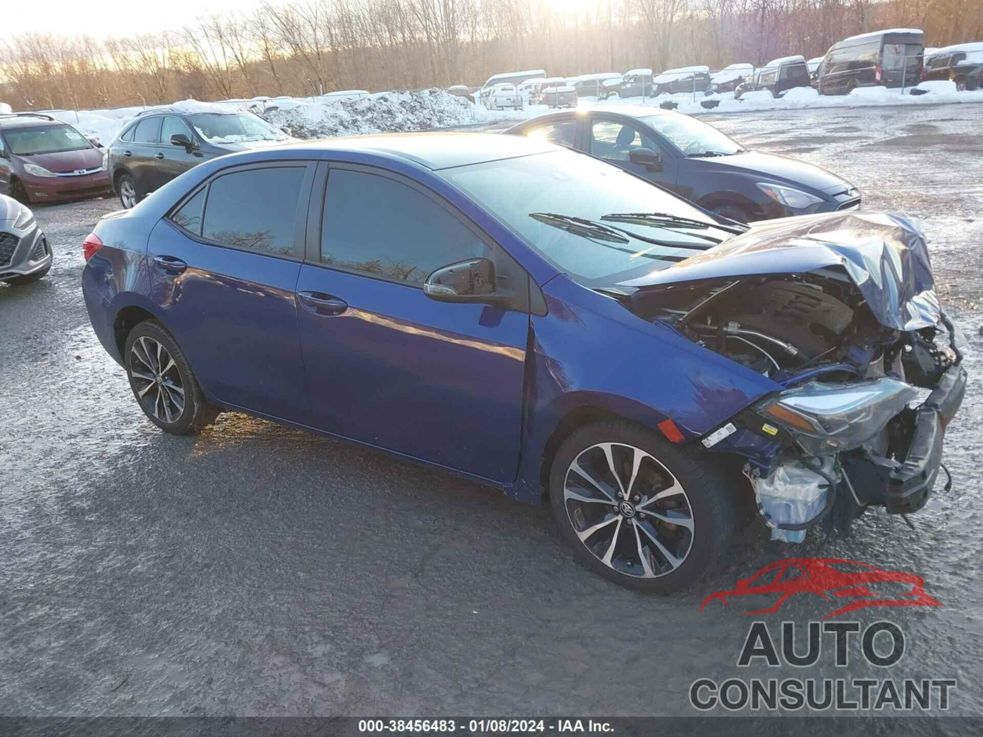 TOYOTA COROLLA 2017 - 2T1BURHE4HC886620
