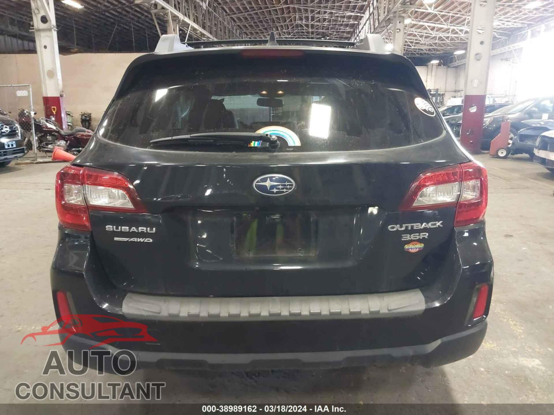 SUBARU OUTBACK 2017 - 4S4BSEKC6H3221146