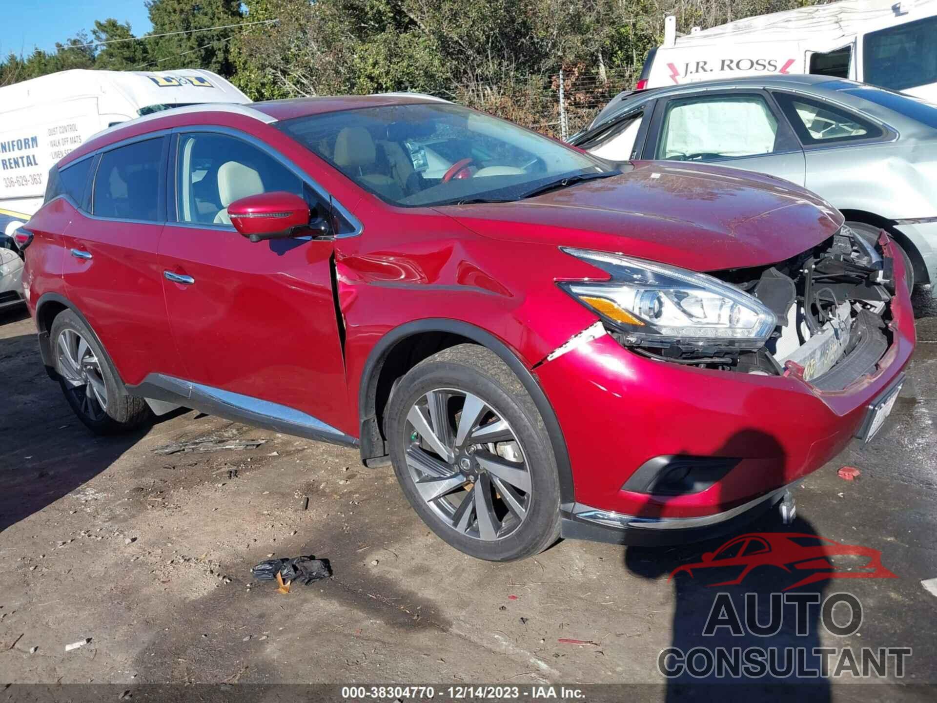 NISSAN MURANO 2018 - 5N1AZ2MH9JN173070