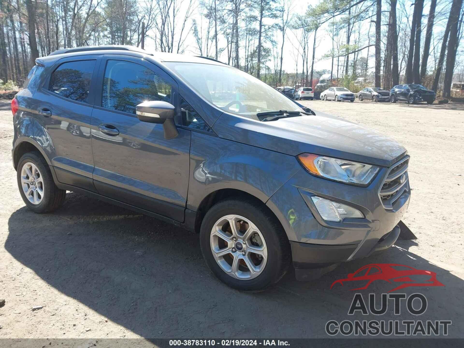 FORD ECOSPORT 2019 - MAJ3S2GE2KC297039