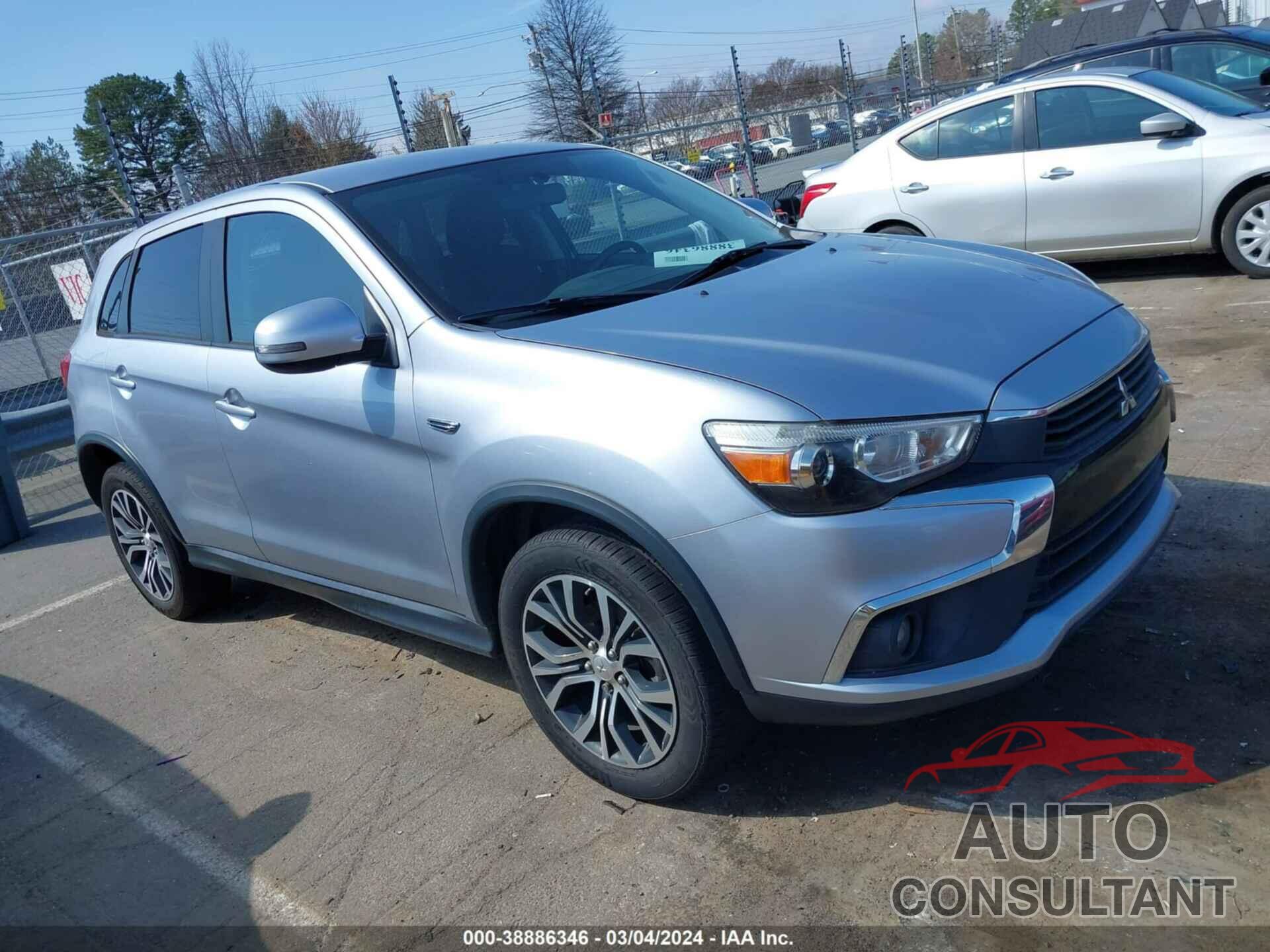 MITSUBISHI OUTLANDER SPORT 2017 - JA4AP3AU0HZ040356