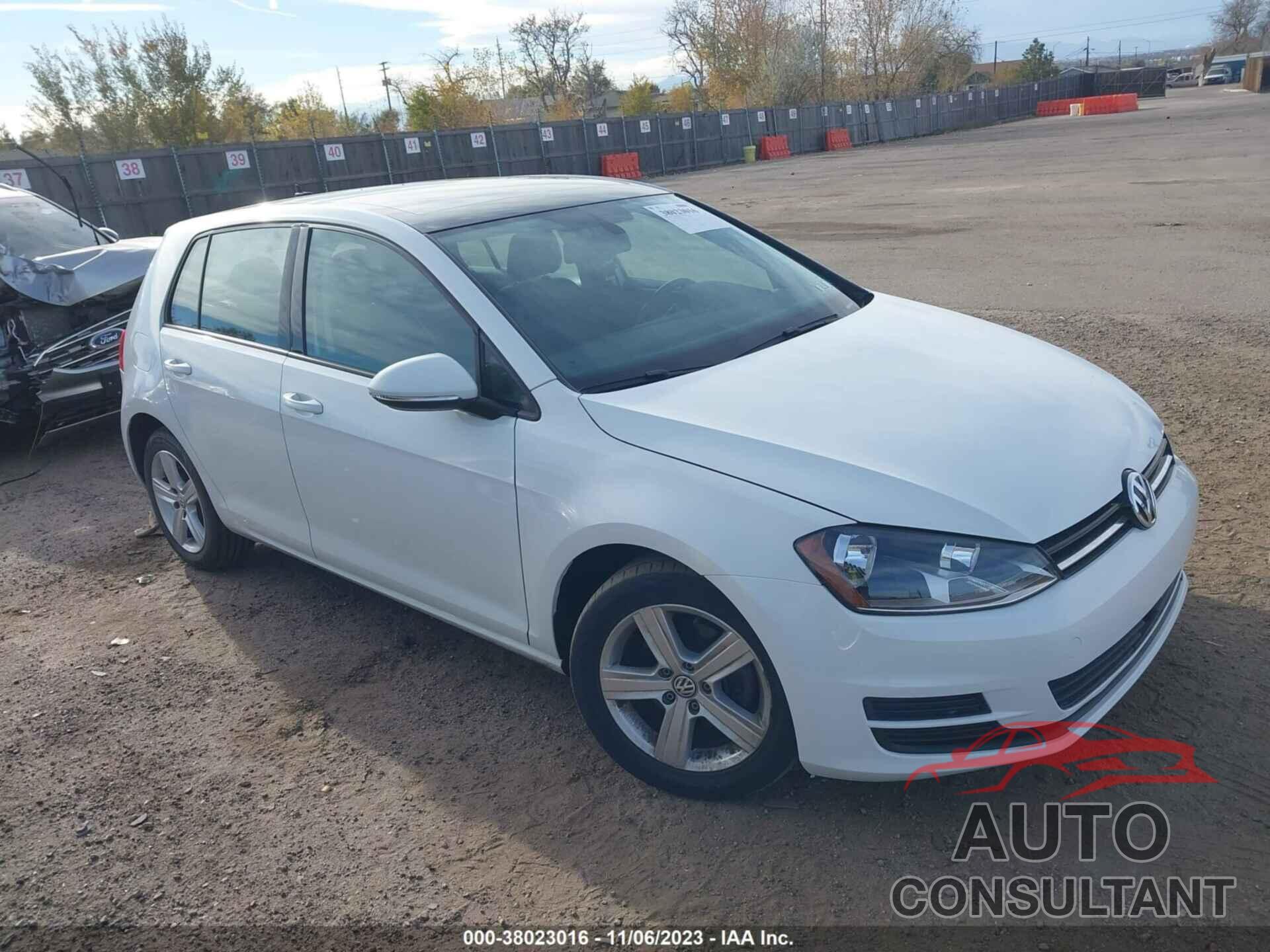 VOLKSWAGEN GOLF 2017 - 3VW217AU4HM061406