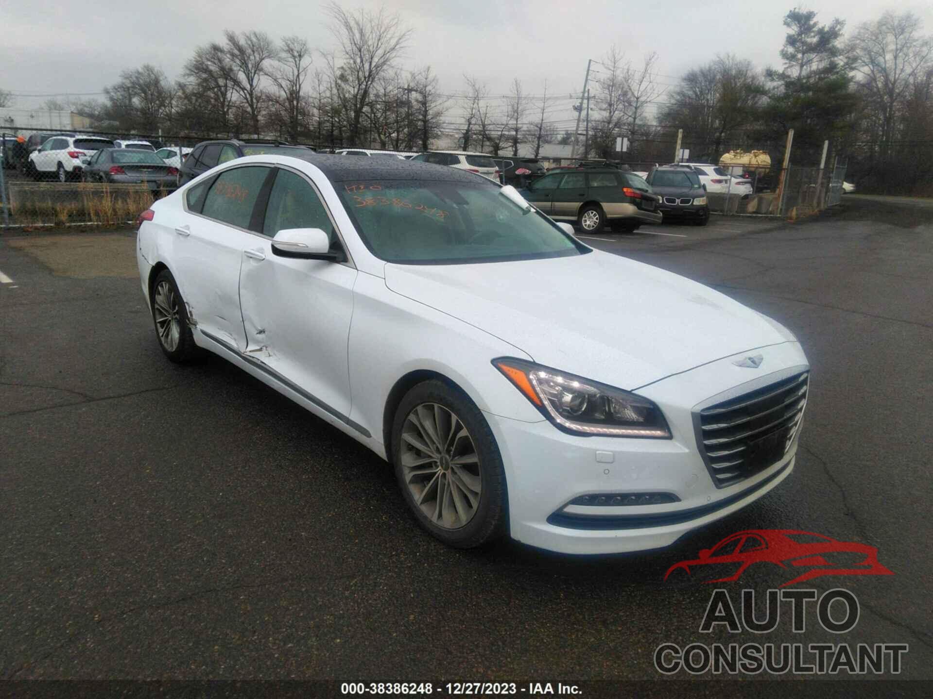 HYUNDAI GENESIS 2016 - KMHGN4JE7GU142989