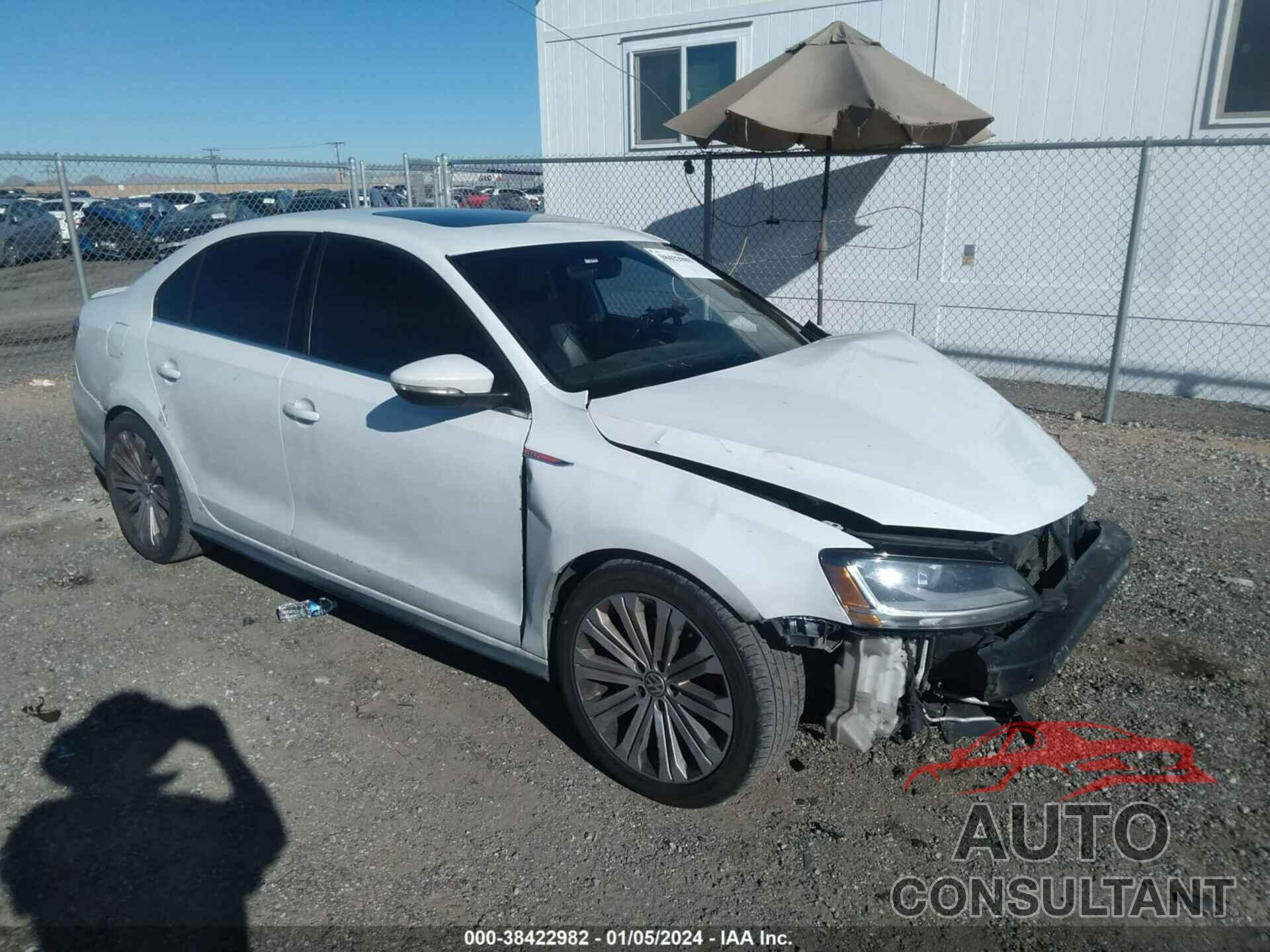 VOLKSWAGEN JETTA 2017 - 3VW5T7AJ9HM376716