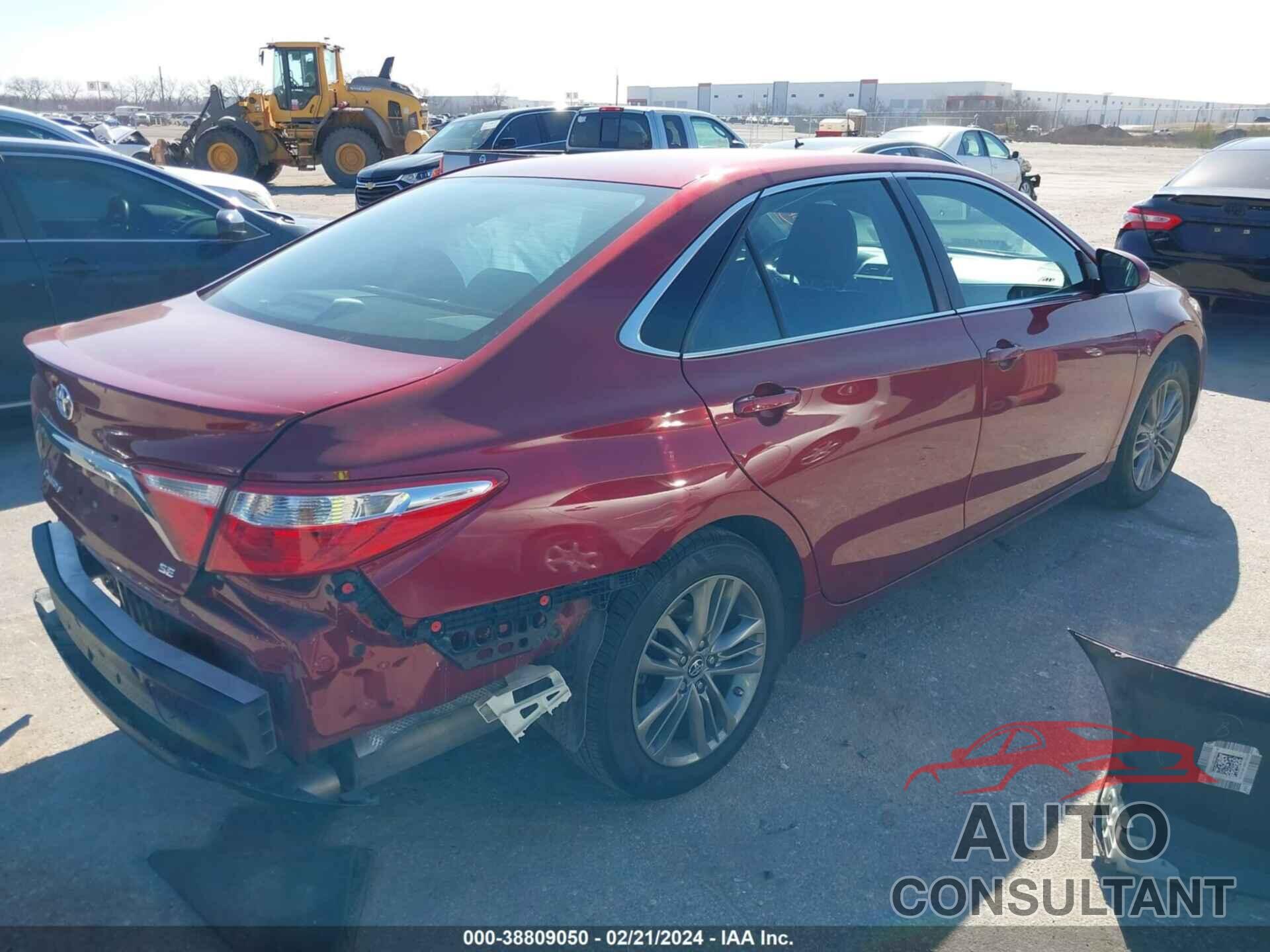 TOYOTA CAMRY 2017 - 4T1BF1FK1HU656102