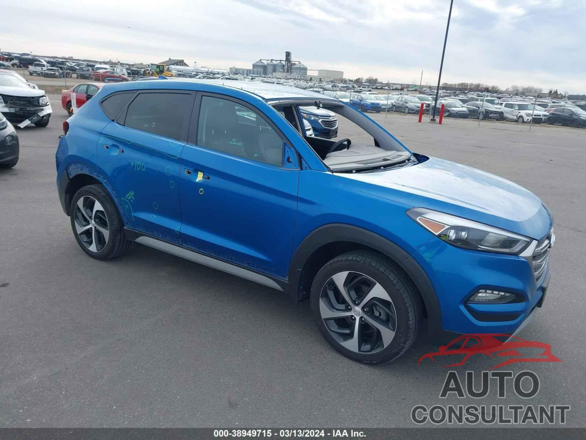 HYUNDAI TUCSON 2018 - KM8J3CA20JU793156