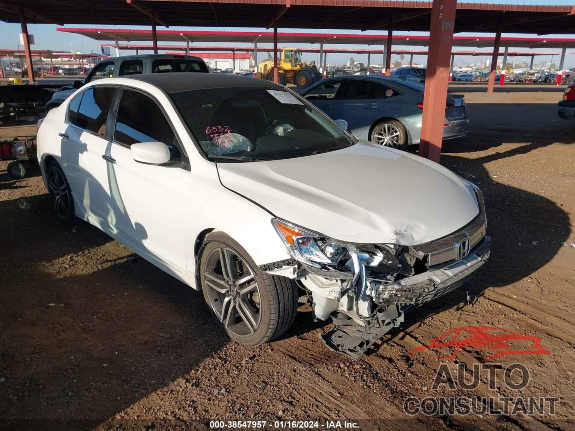 HONDA ACCORD 2017 - 1HGCR2F54HA281941