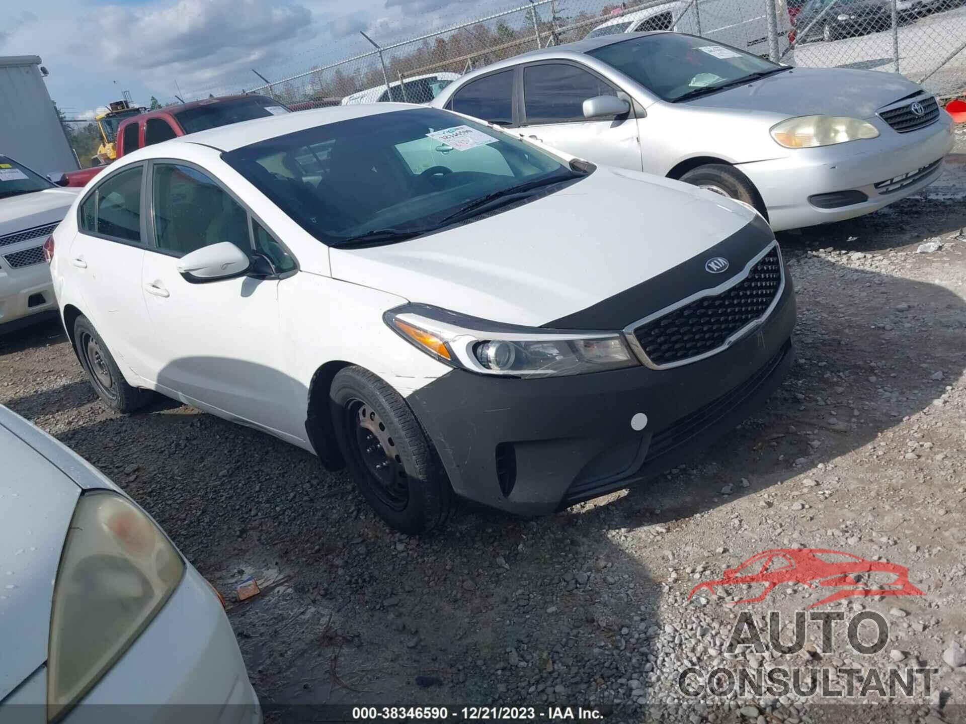 KIA FORTE 2017 - 3KPFK4A76HE012373