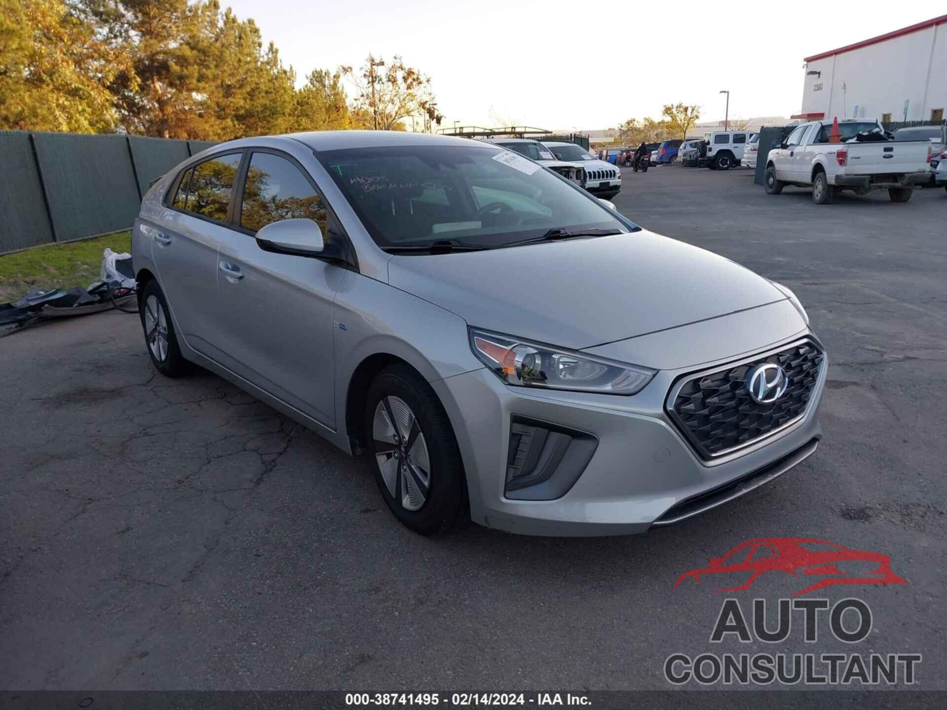 HYUNDAI IONIQ HYBRID 2020 - KMHC65LCXLU227235