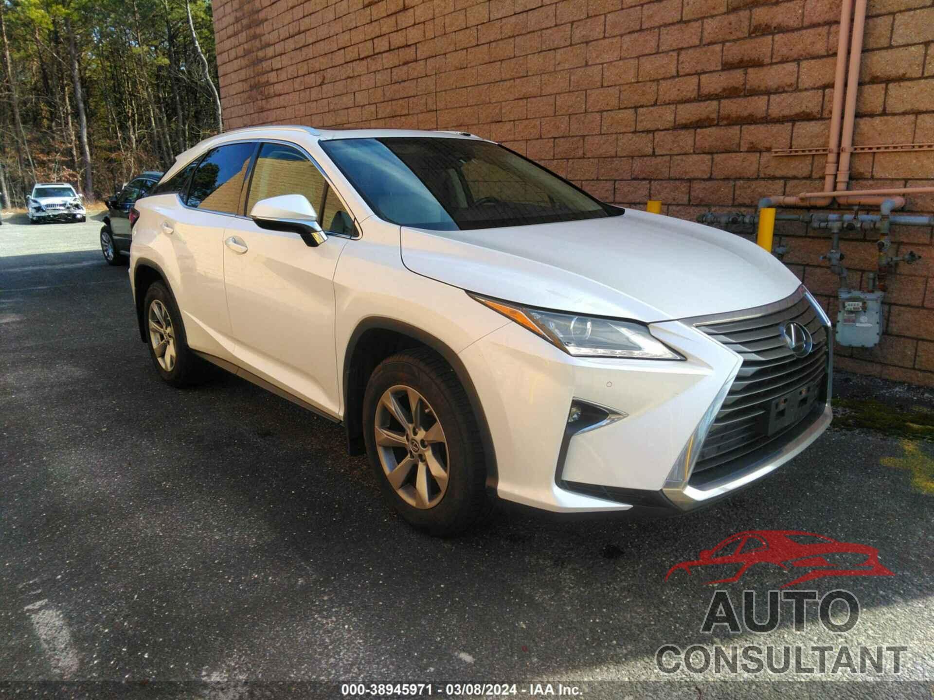 LEXUS RX 2019 - 2T2BZMCA6KC202016