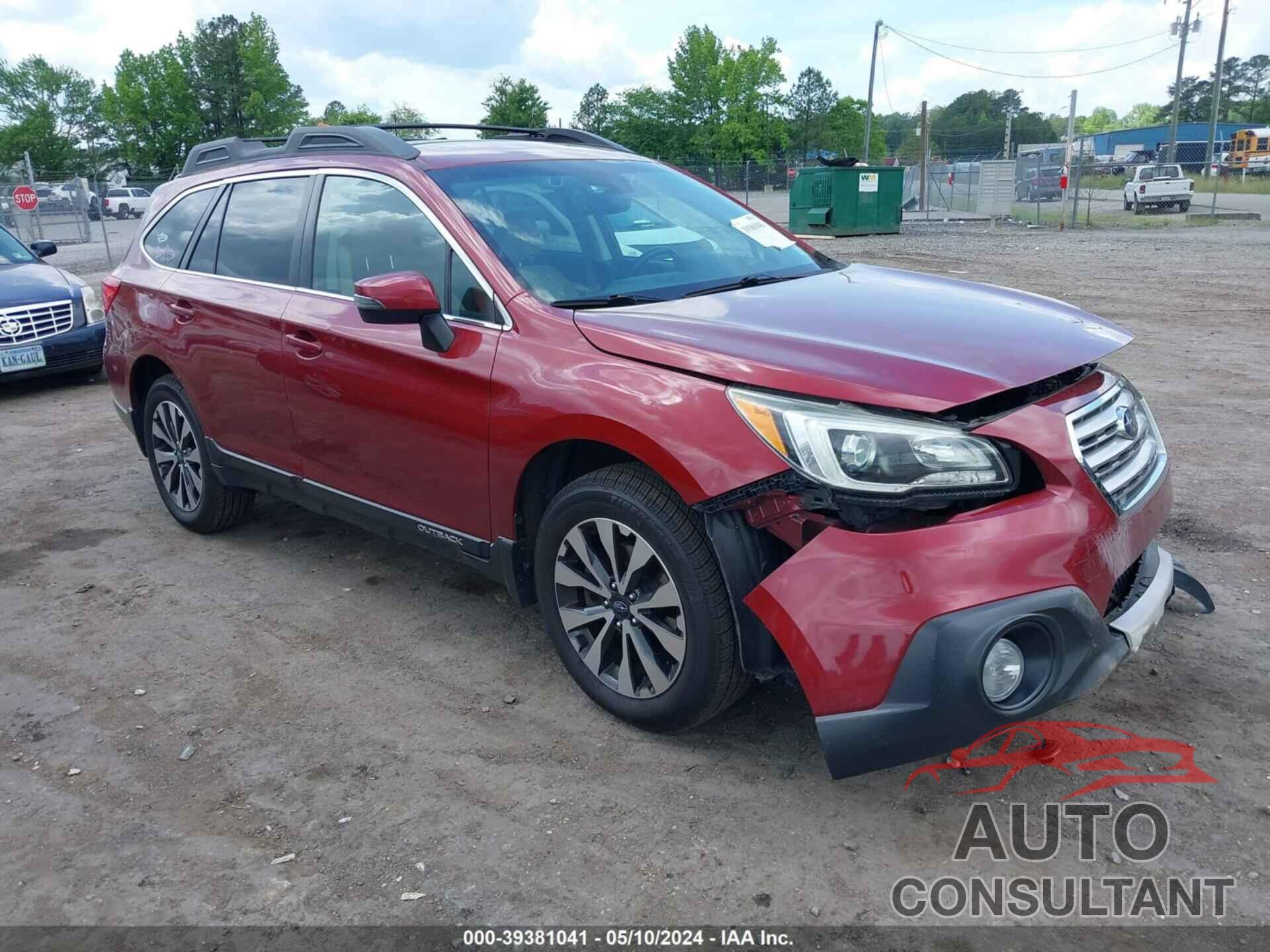SUBARU OUTBACK 2017 - 4S4BSANC0H3219056