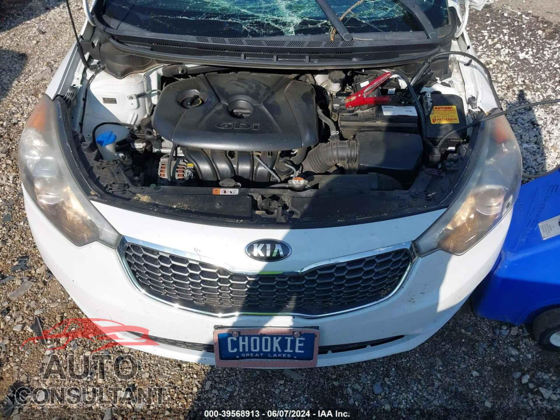 KIA FORTE 2016 - KNAFX5A81G5607364
