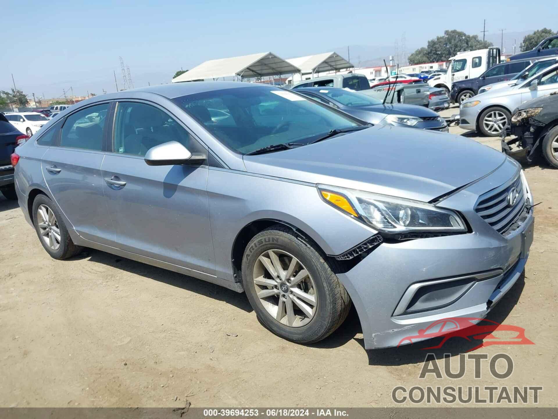 HYUNDAI SONATA 2017 - 5NPE24AF1HH543303