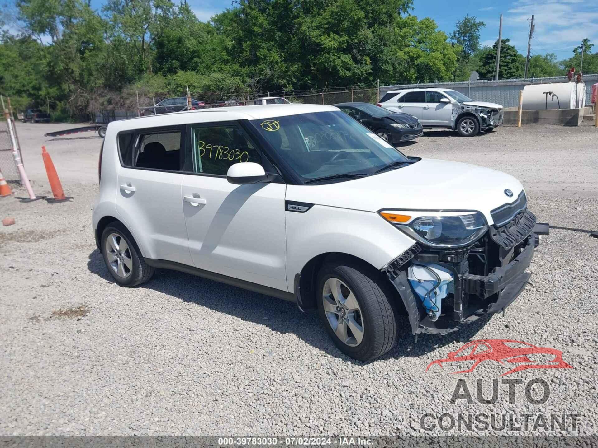 KIA SOUL 2019 - KNDJN2A26K7698934