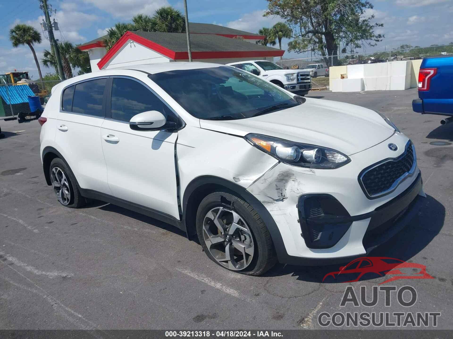 KIA SPORTAGE 2021 - KNDPM3AC3M7921784