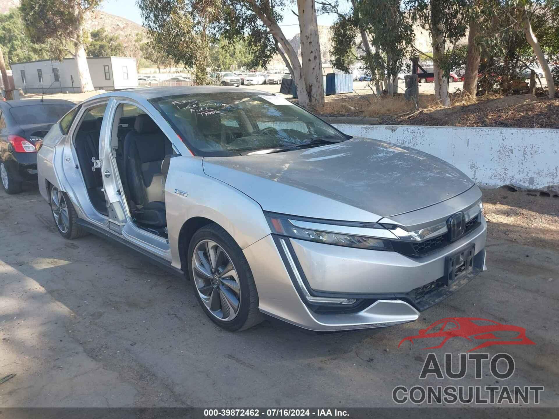 HONDA CLARITY PLUG-IN HYBRID 2018 - JHMZC5F16JC000529