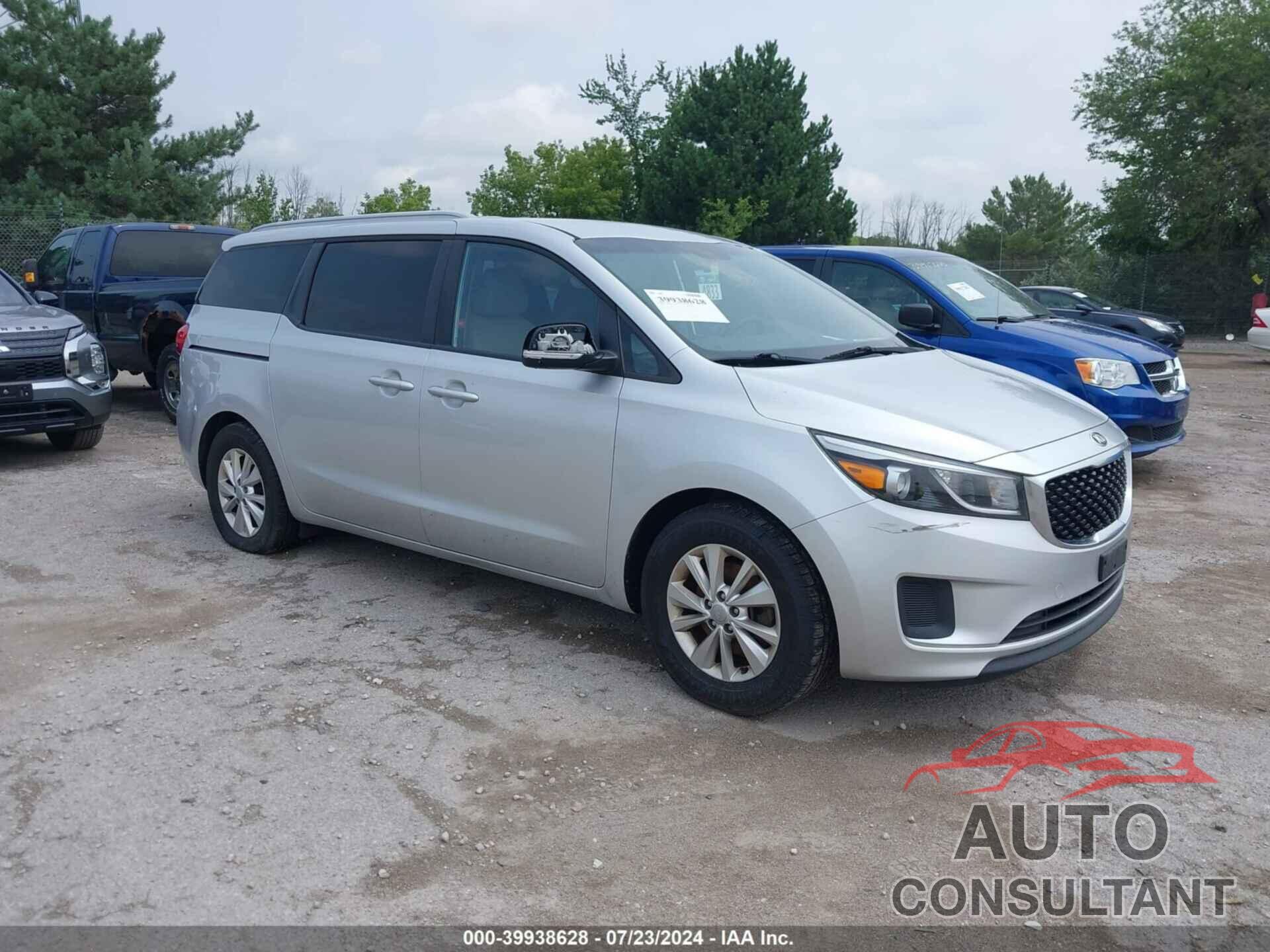 KIA SEDONA 2016 - KNDMB5C11G6163244