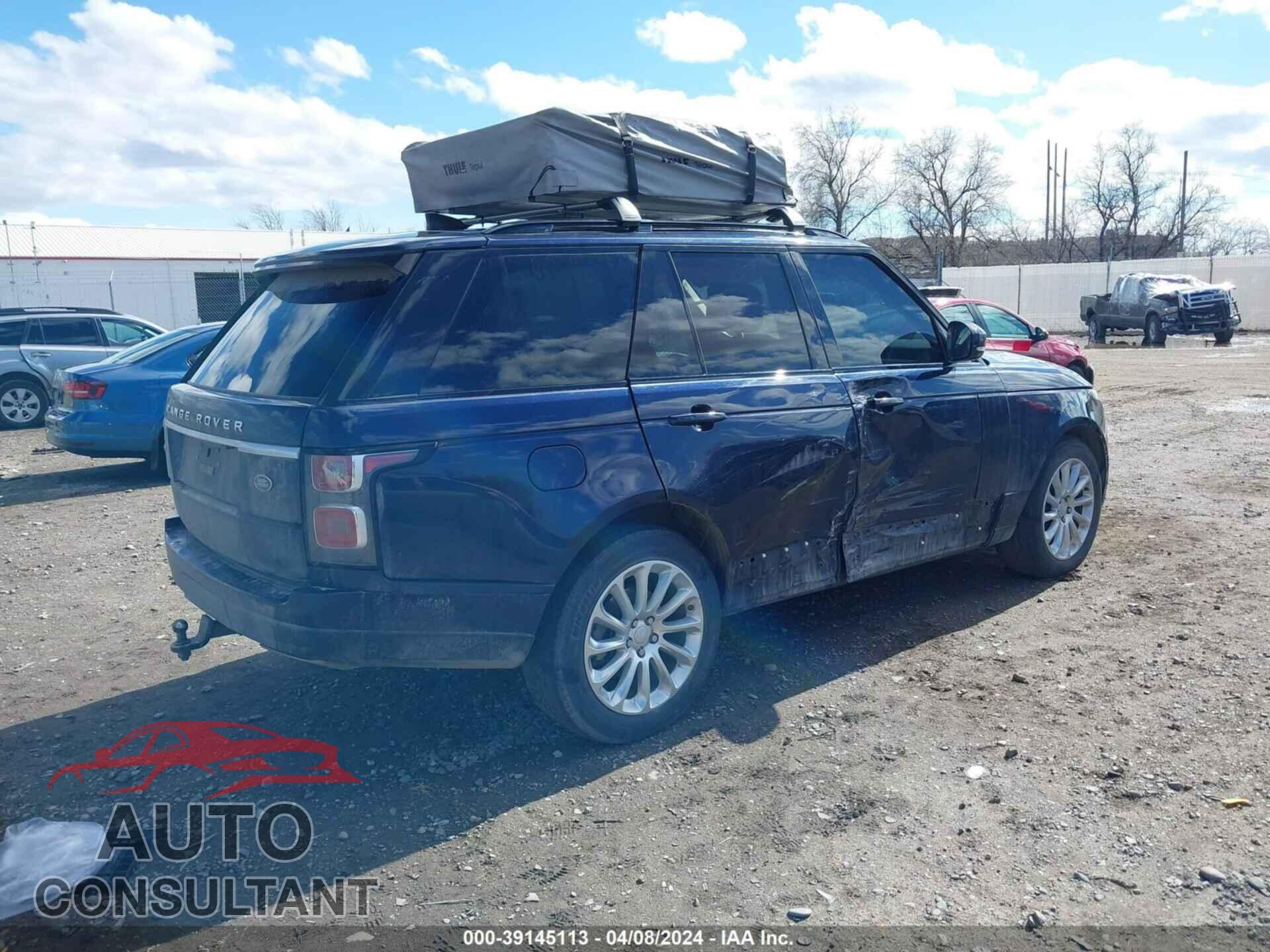 LAND ROVER RANGE ROVER 2018 - SALGS2RK2JA513666
