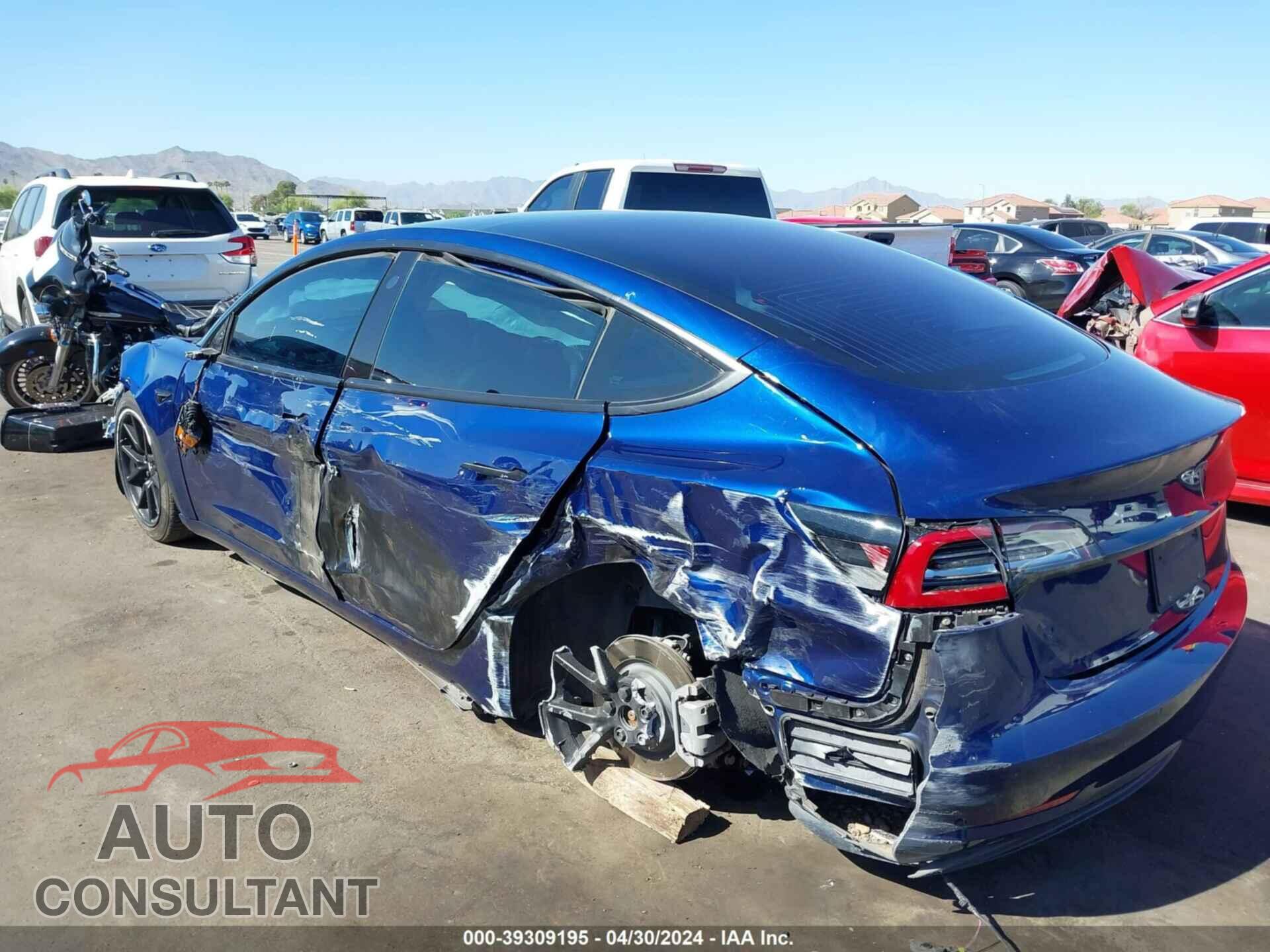 TESLA MODEL 3 2019 - 5YJ3E1EA6KF309000