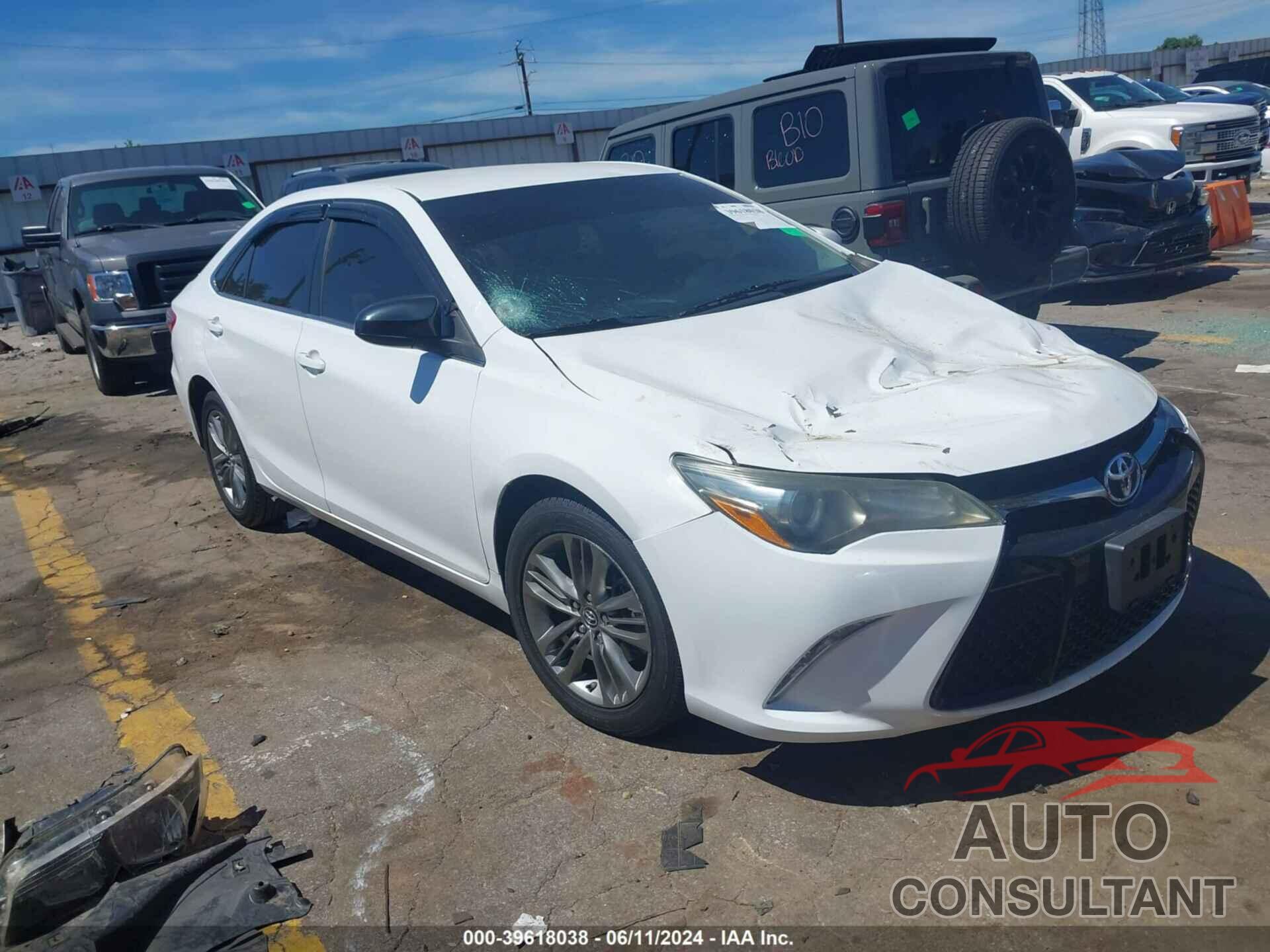 TOYOTA CAMRY 2017 - 4T1BF1FK1HU636626