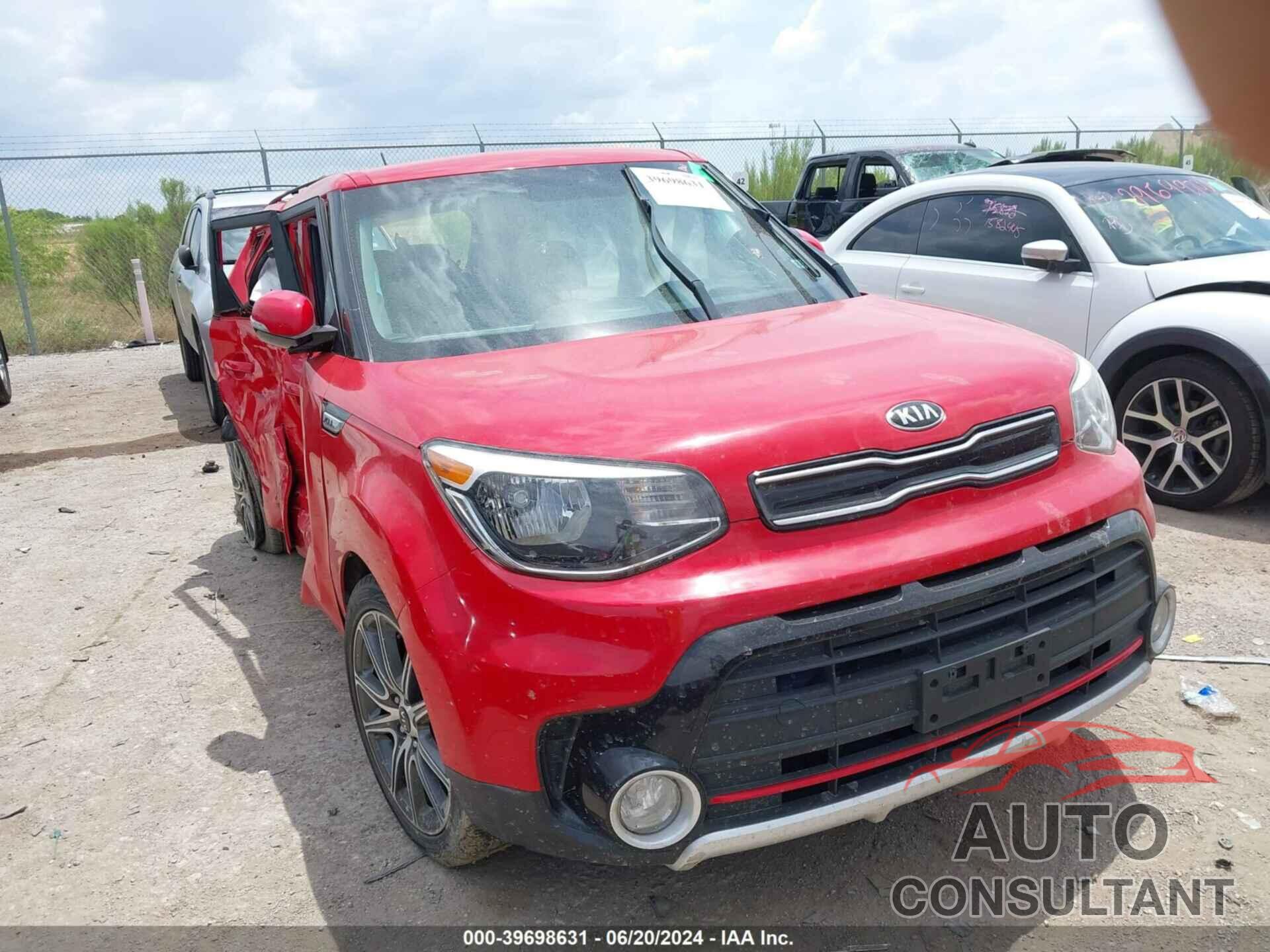 KIA SOUL 2018 - KNDJX3AA4J7537147