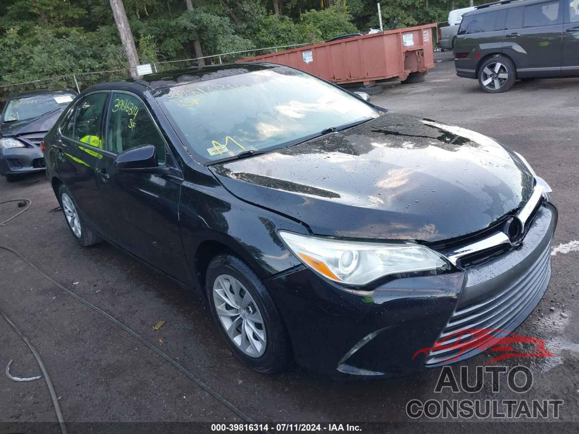 TOYOTA CAMRY 2017 - 4T1BF1FK0HU325379