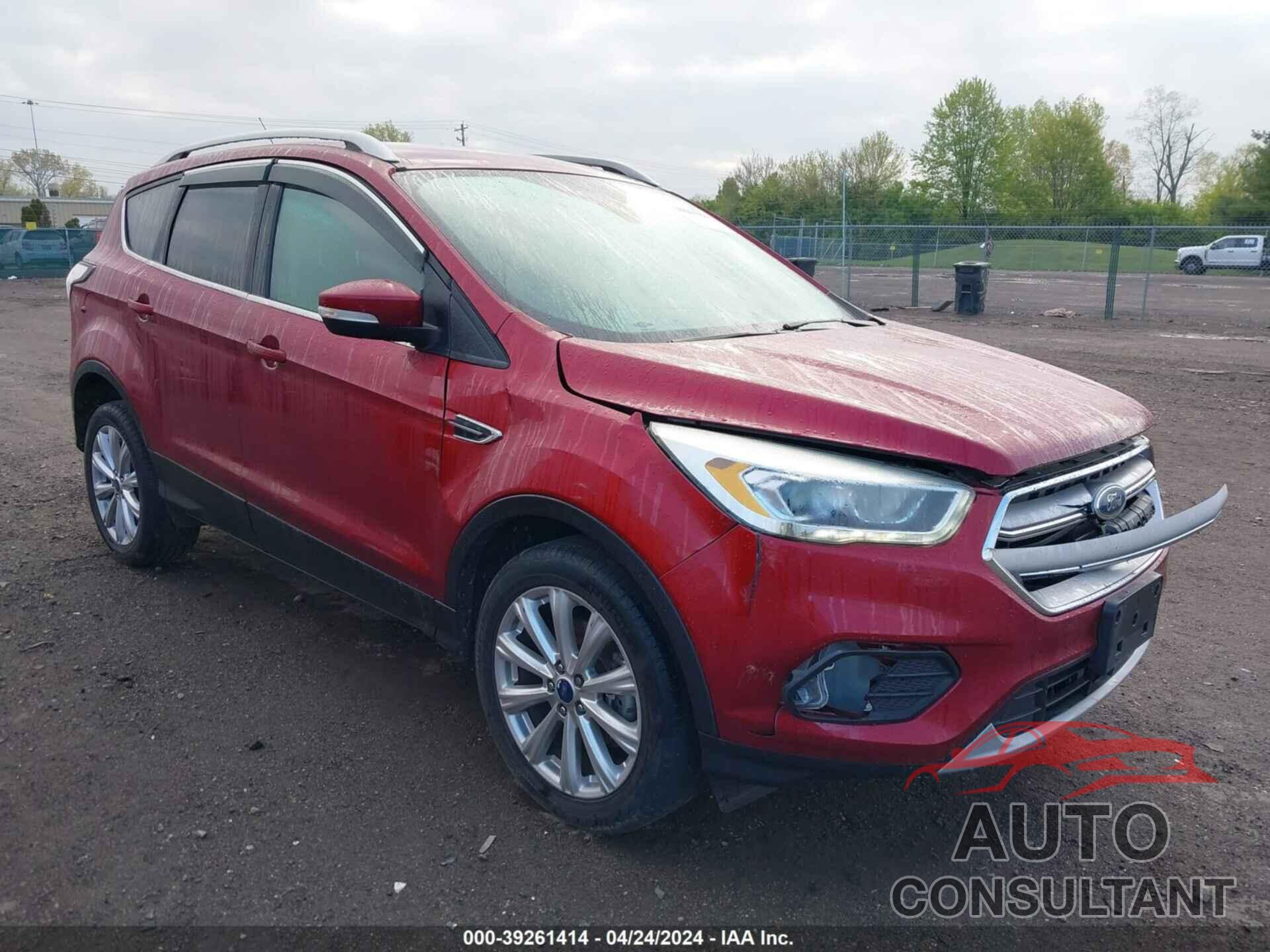FORD ESCAPE 2017 - 1FMCU9J90HUB58776
