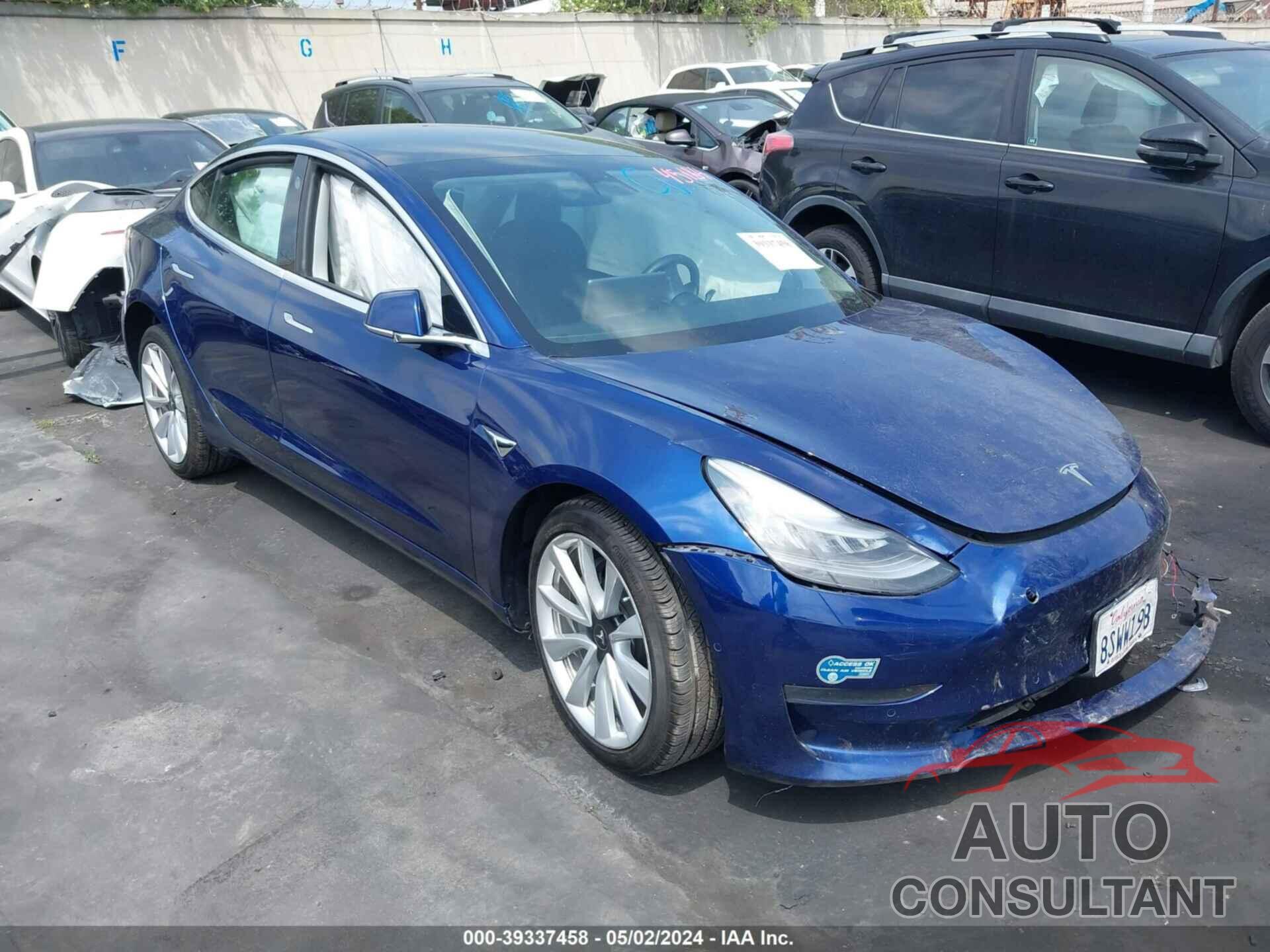 TESLA MODEL 3 2020 - 5YJ3E1EA8LF802338