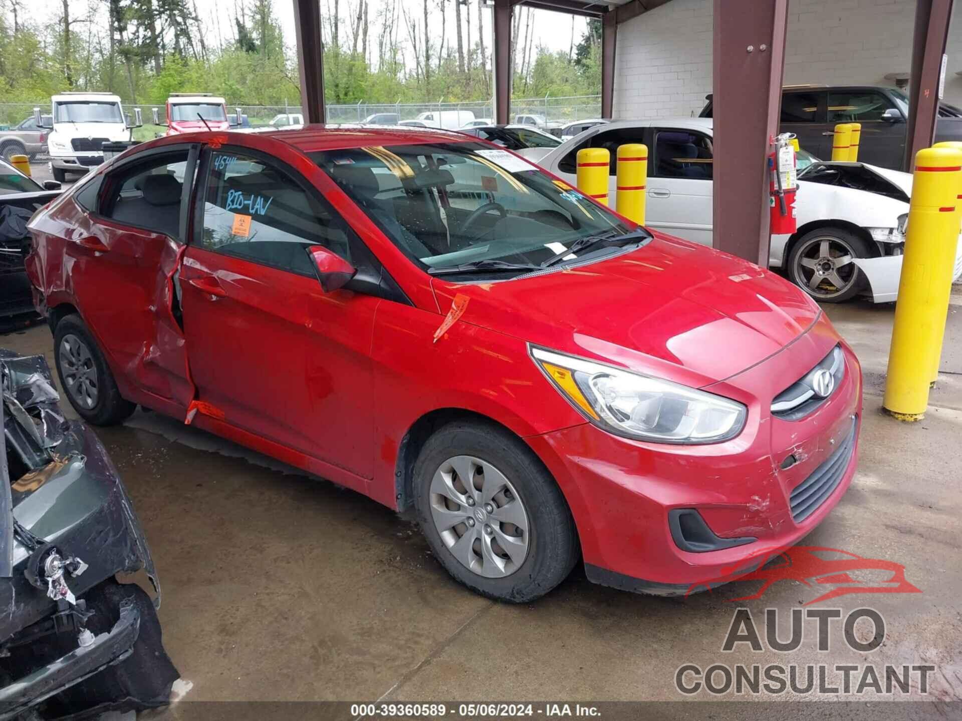 HYUNDAI ACCENT 2016 - KMHCT4AE1GU994145