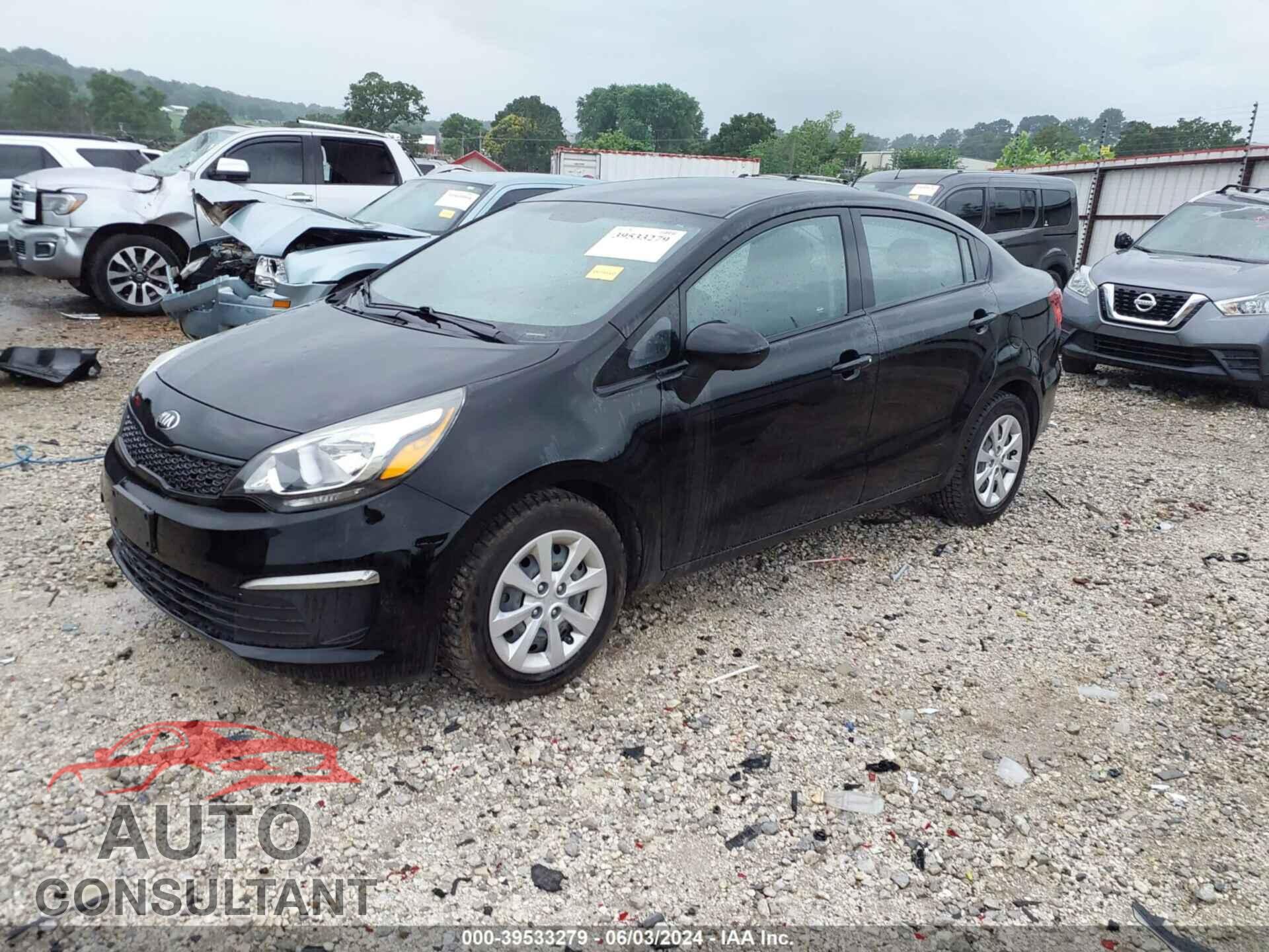 KIA RIO 2017 - KNADM4A33H6109550