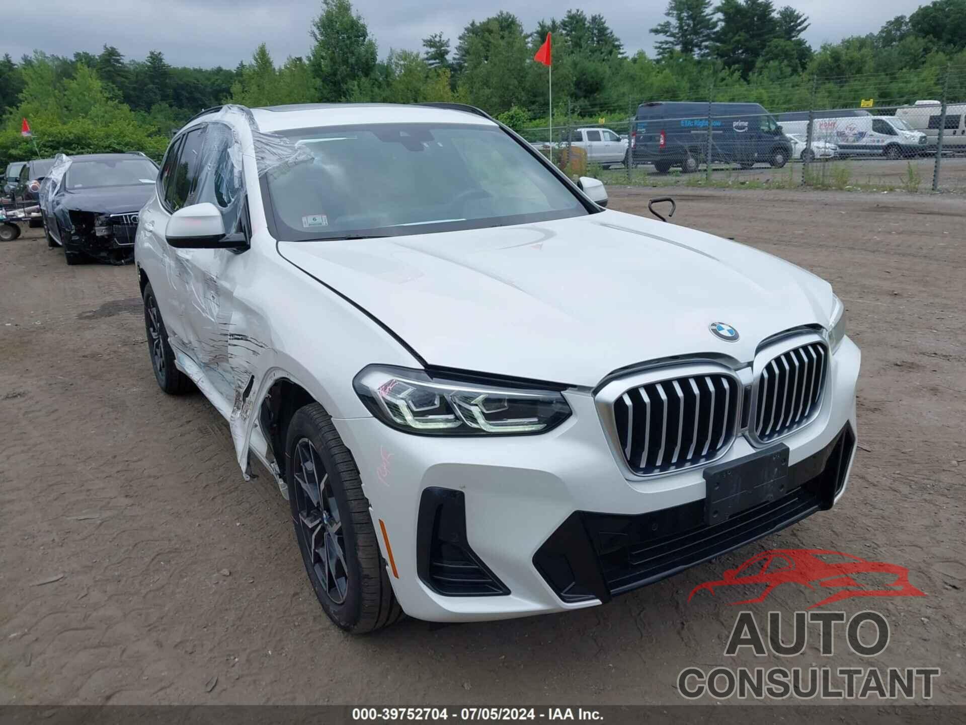 BMW X3 2022 - WBX57DP02NN155516