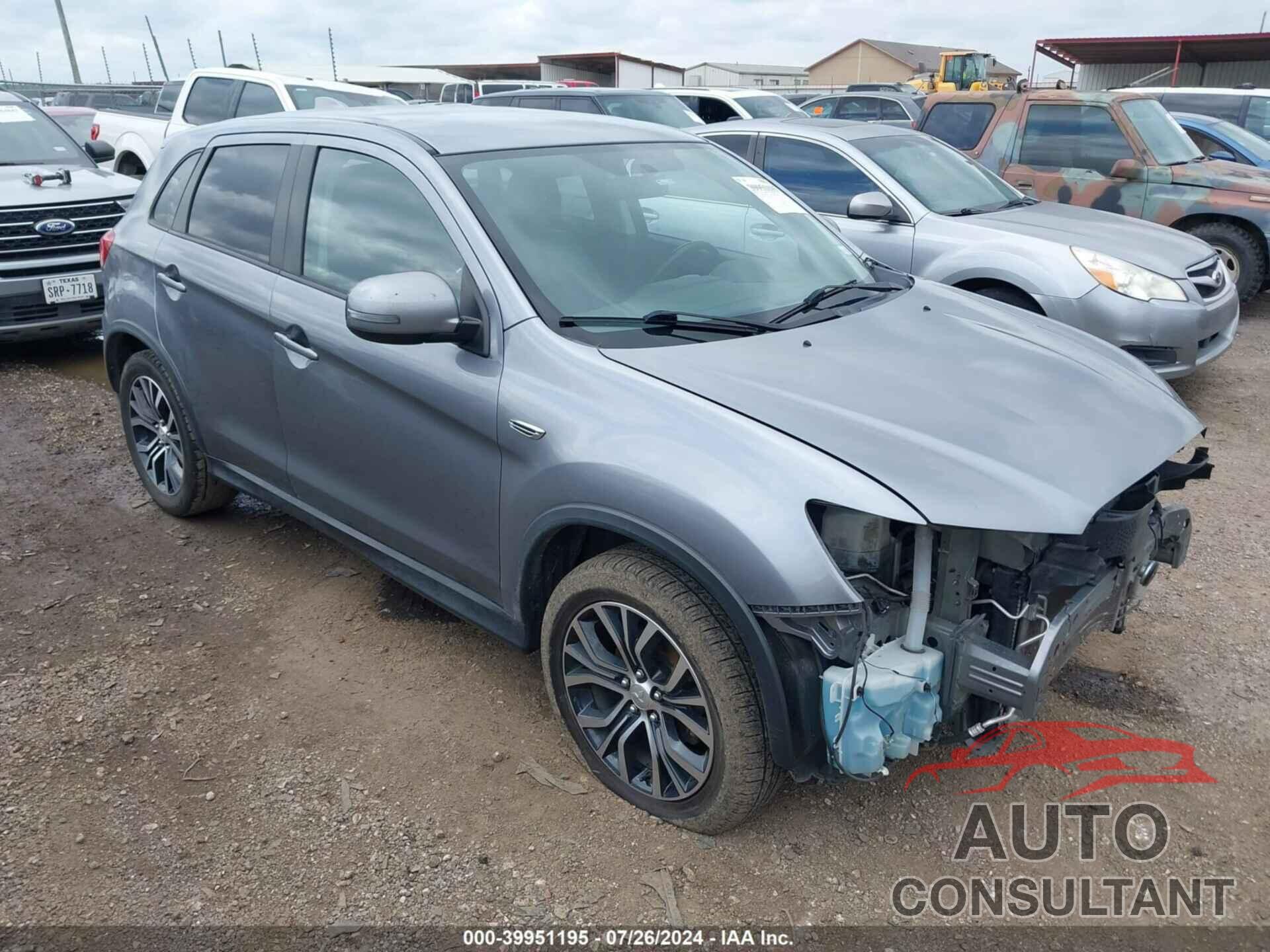 MITSUBISHI OUTLANDER SPORT 2018 - JA4AR3AW3JZ033970