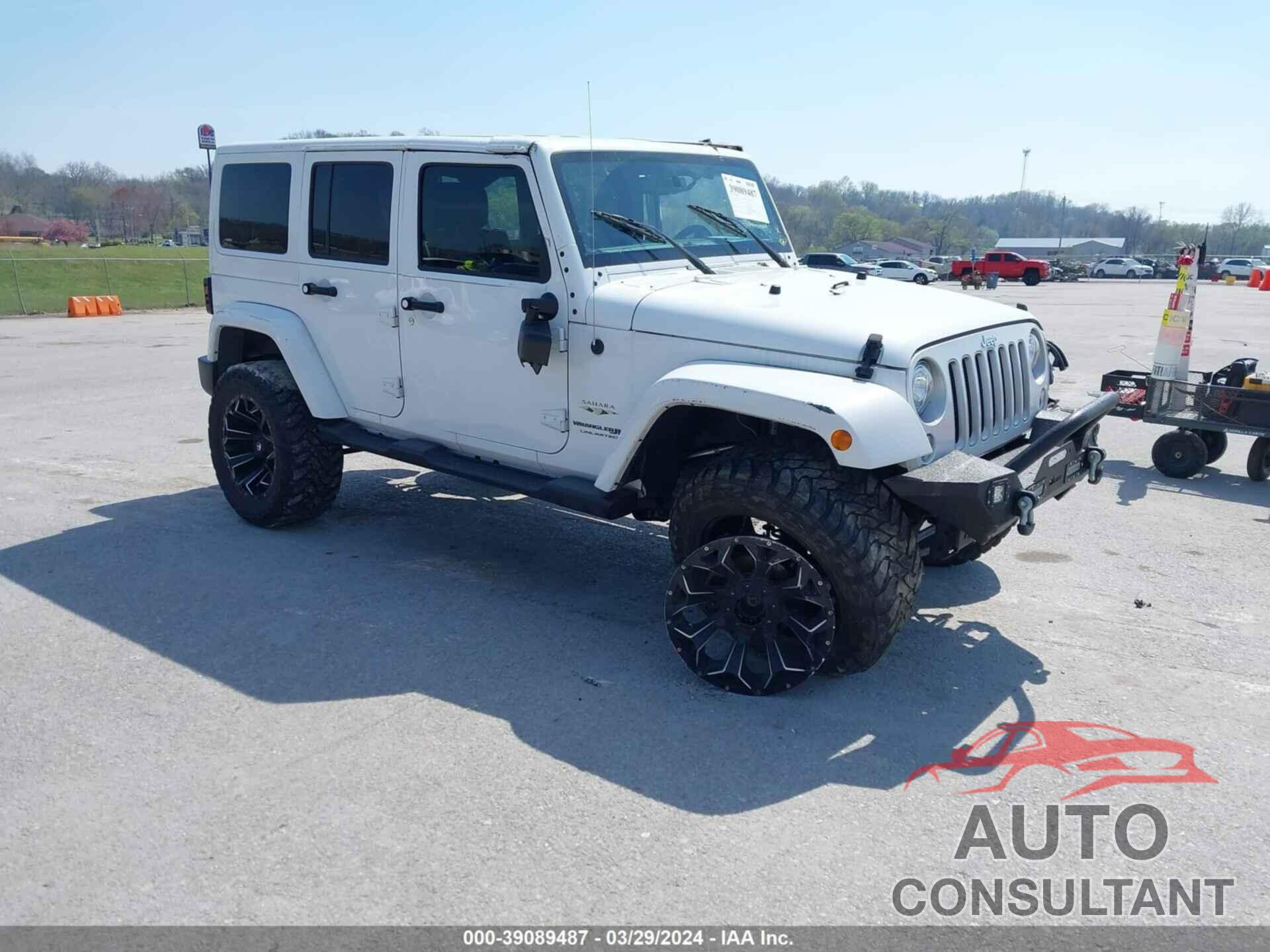 JEEP WRANGLER JK UNLIMITED 2018 - 1C4HJWEG7JL852516