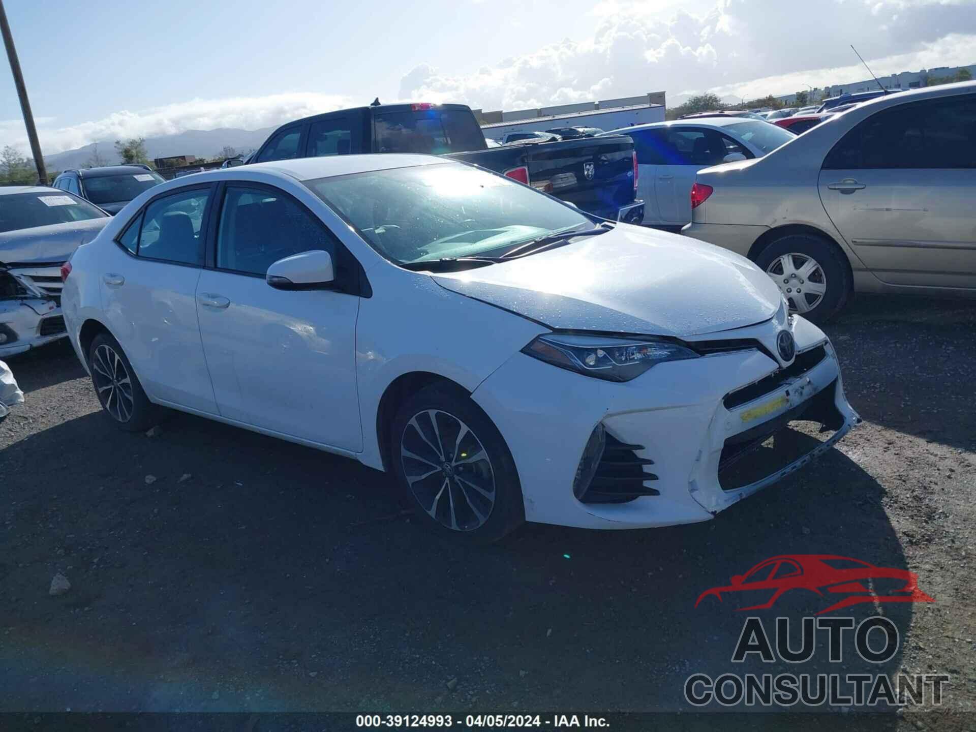 TOYOTA COROLLA 2017 - 5YFBURHE0HP627705