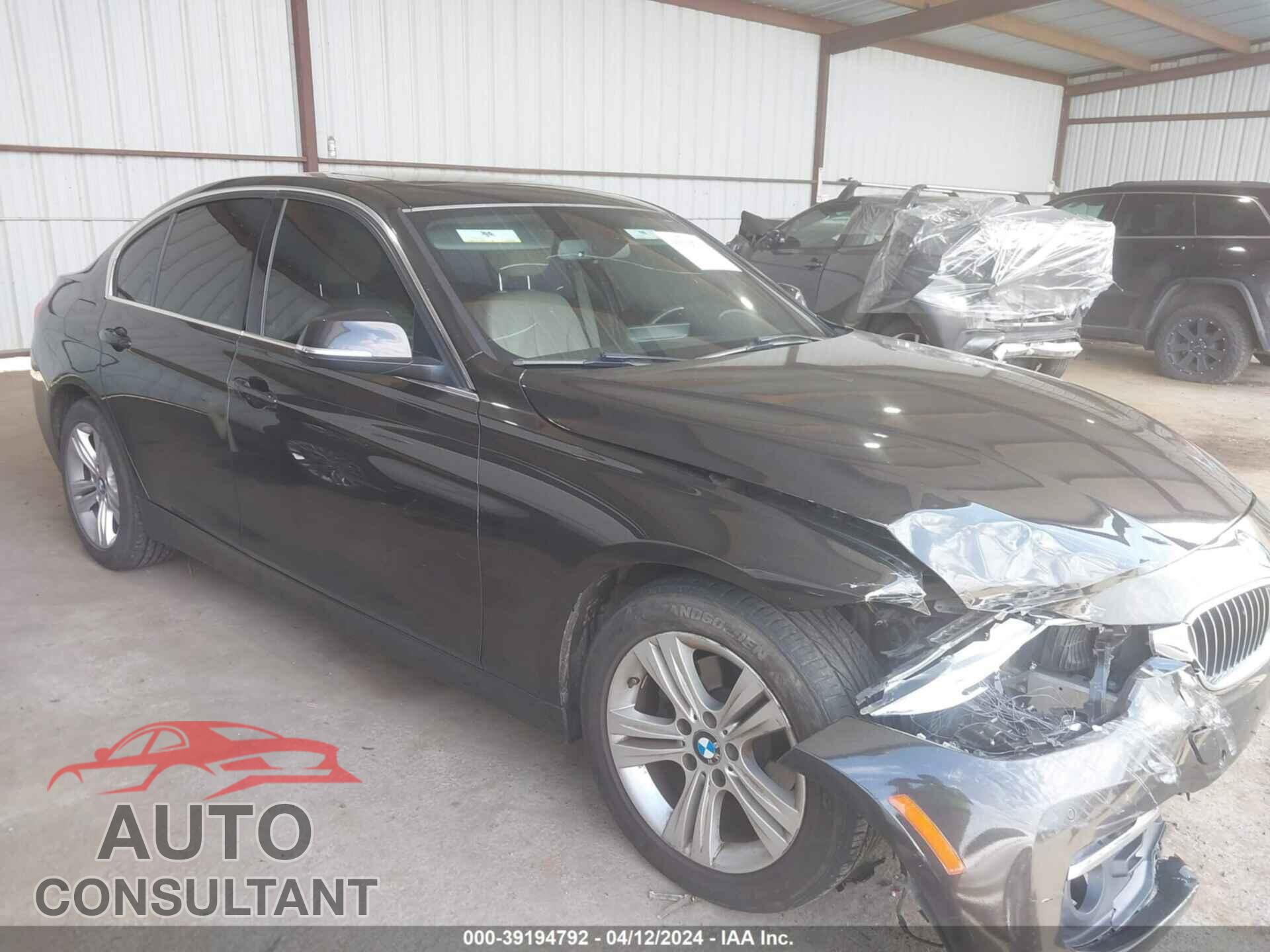 BMW 328I 2016 - WBA8E3G59GNU03685