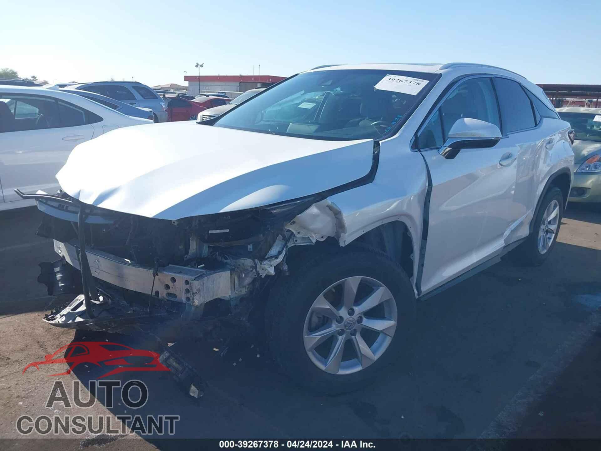 LEXUS RX 350 2017 - 2T2ZZMCA7HC072965