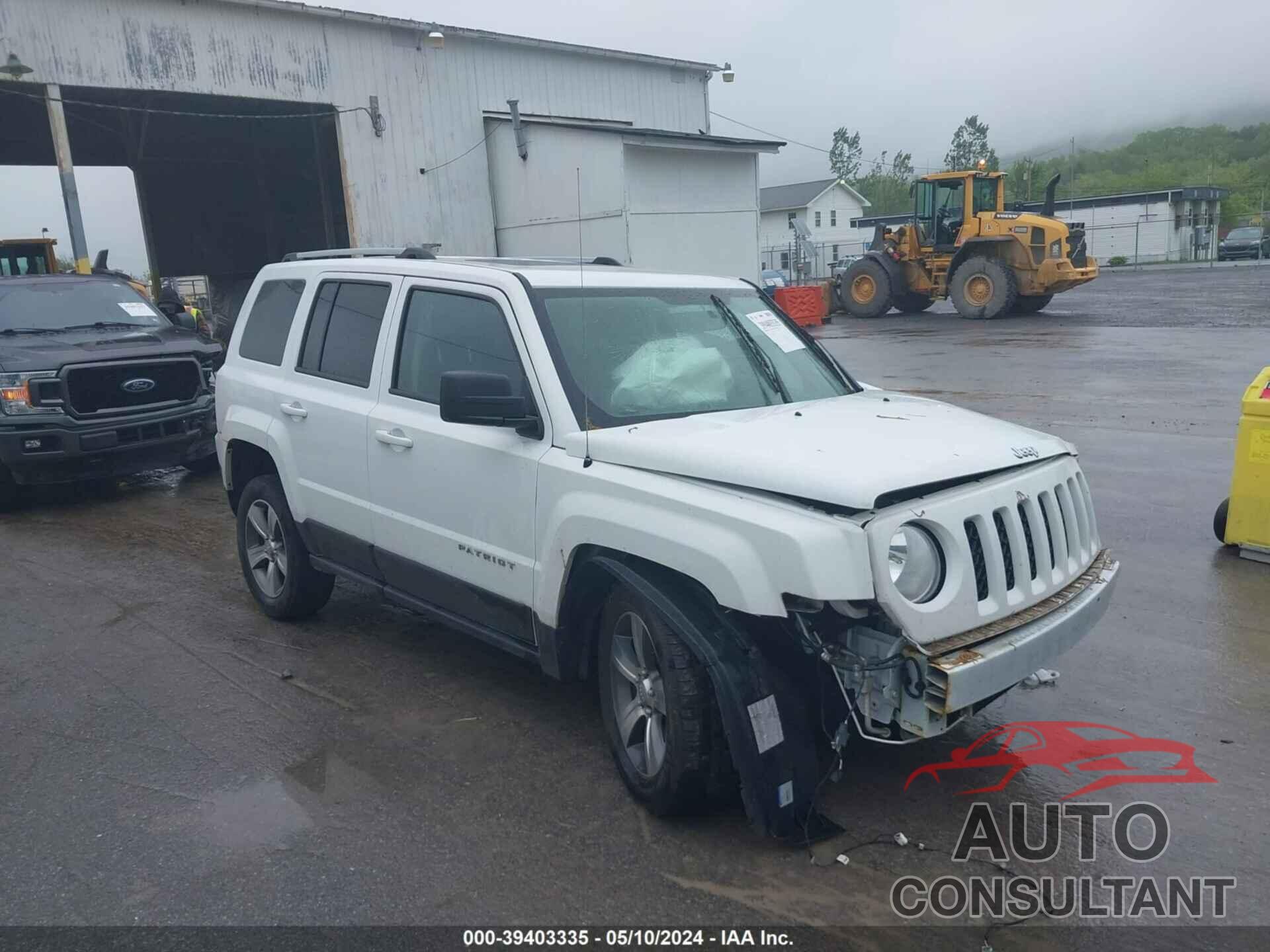 JEEP PATRIOT 2017 - 1C4NJRFB8HD205702