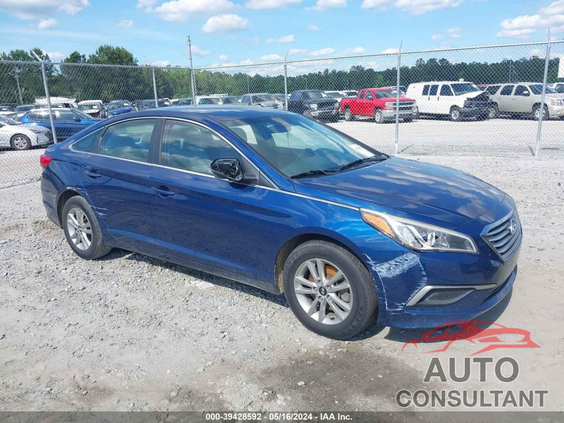 HYUNDAI SONATA 2017 - 5NPE24AF4HH537981