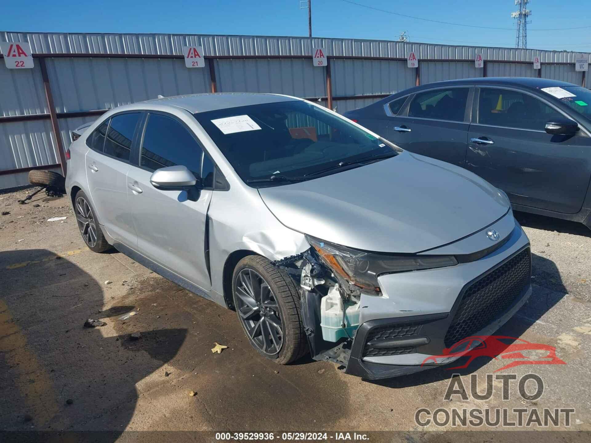 TOYOTA COROLLA 2020 - 5YFS4RCE9LP050947