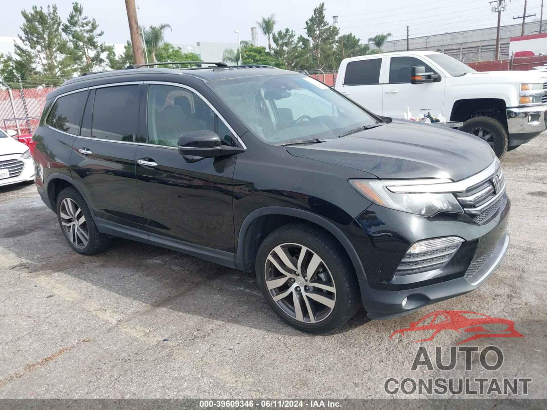 HONDA PILOT 2016 - 5FNYF6H90GB004827